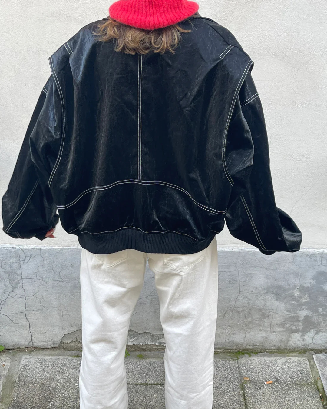 Oversized Contrast Jacket