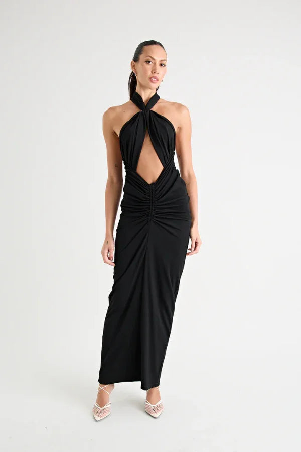 Victoria Maxi Dress Black