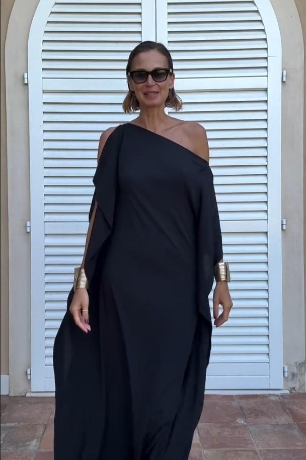Flowing Asymmetric Caftan