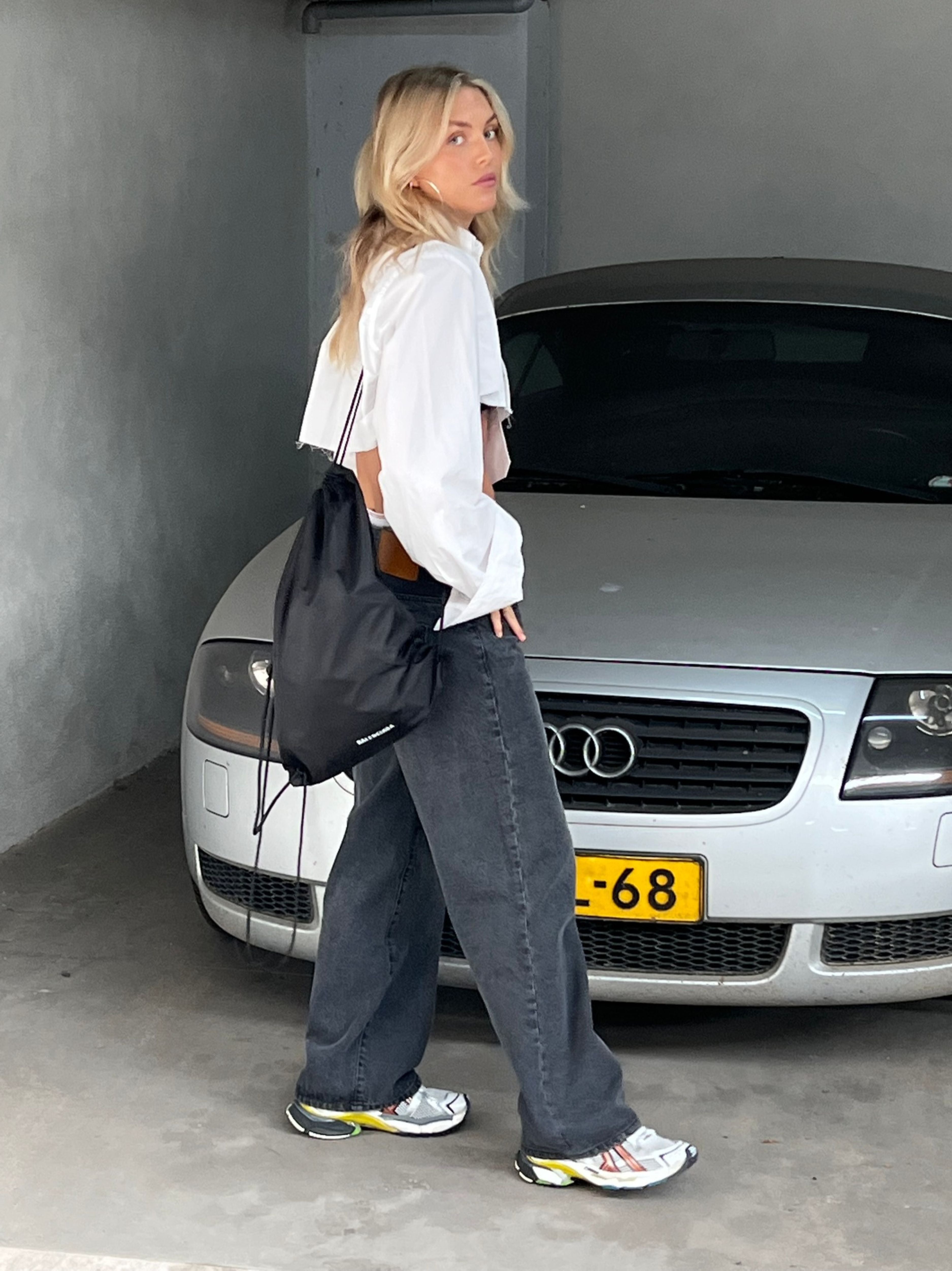 Billie Dad Jeans Black