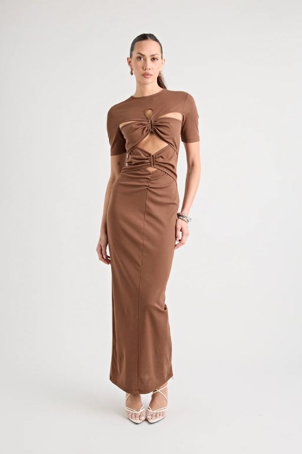 Florence Dress Chocolate