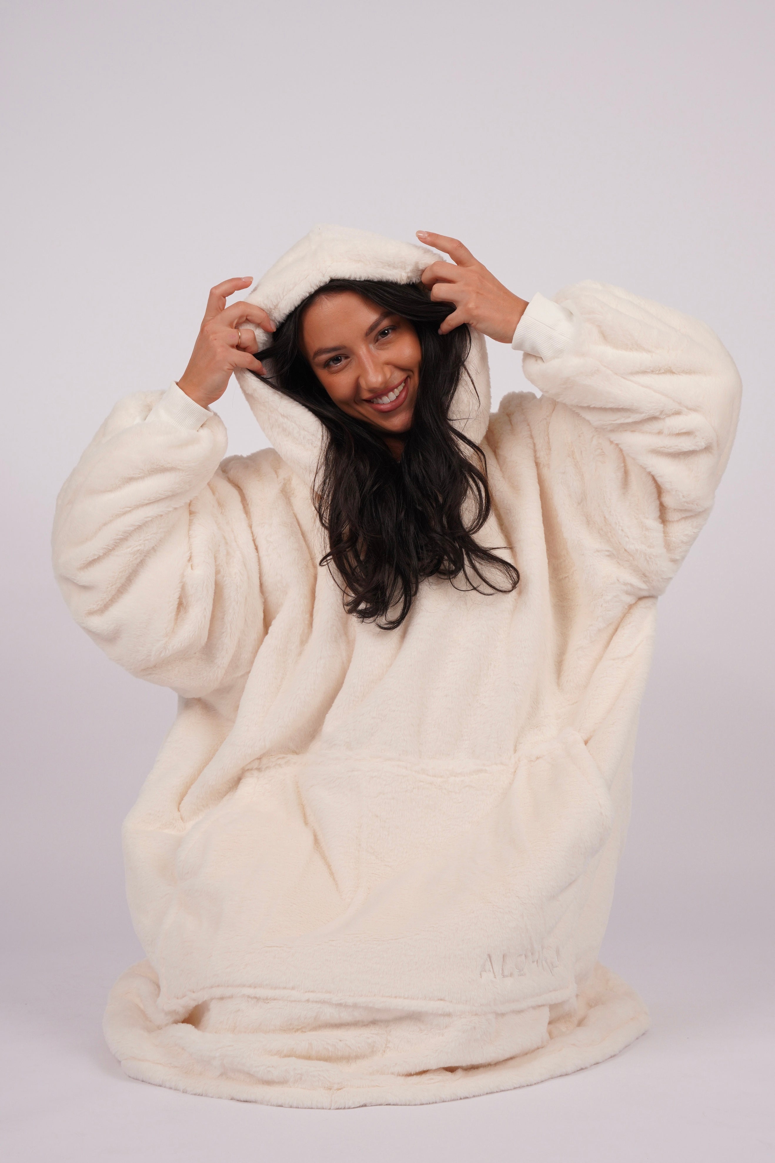 Blanket Hoodie Marshmallow