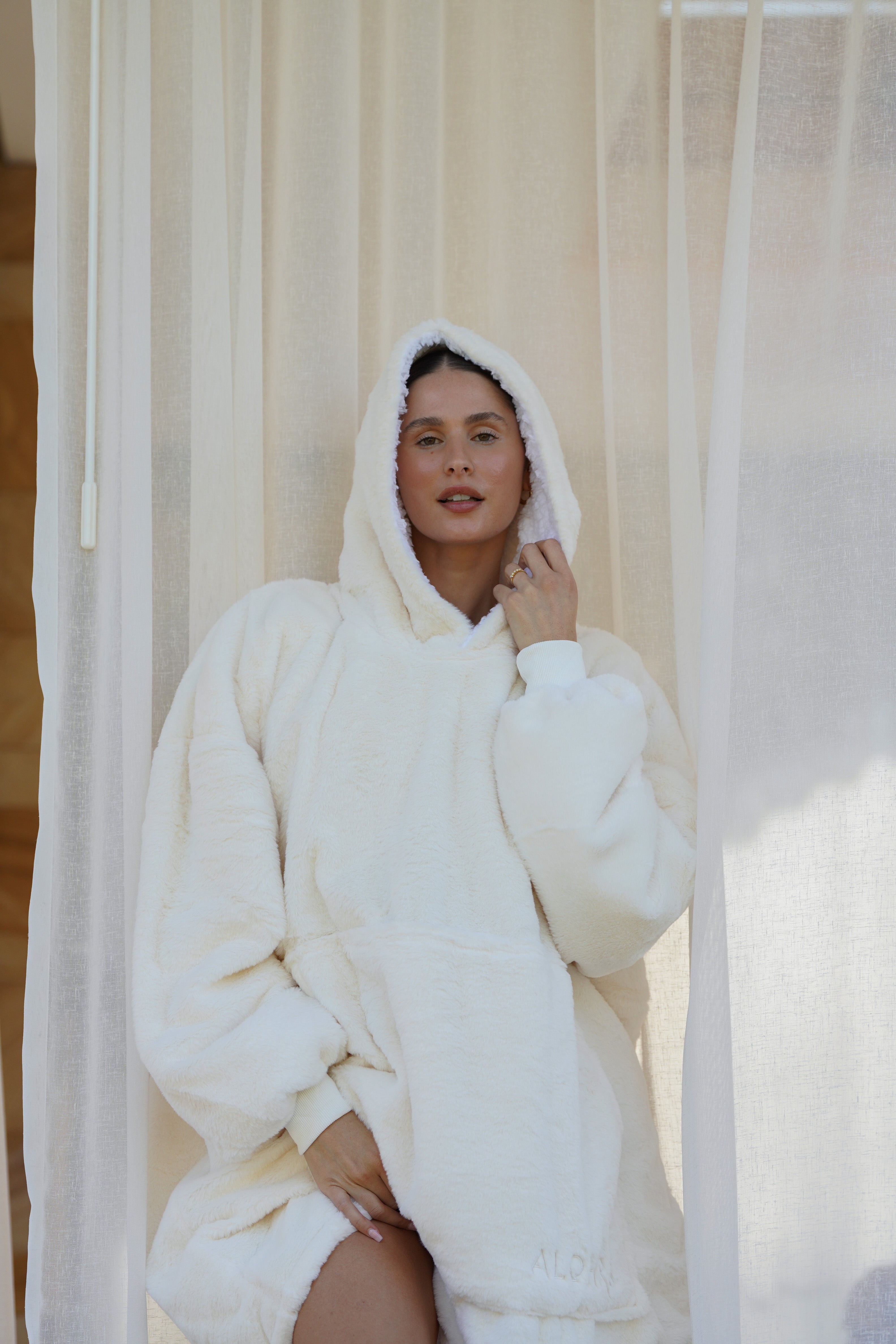 Blanket Hoodie Marshmallow