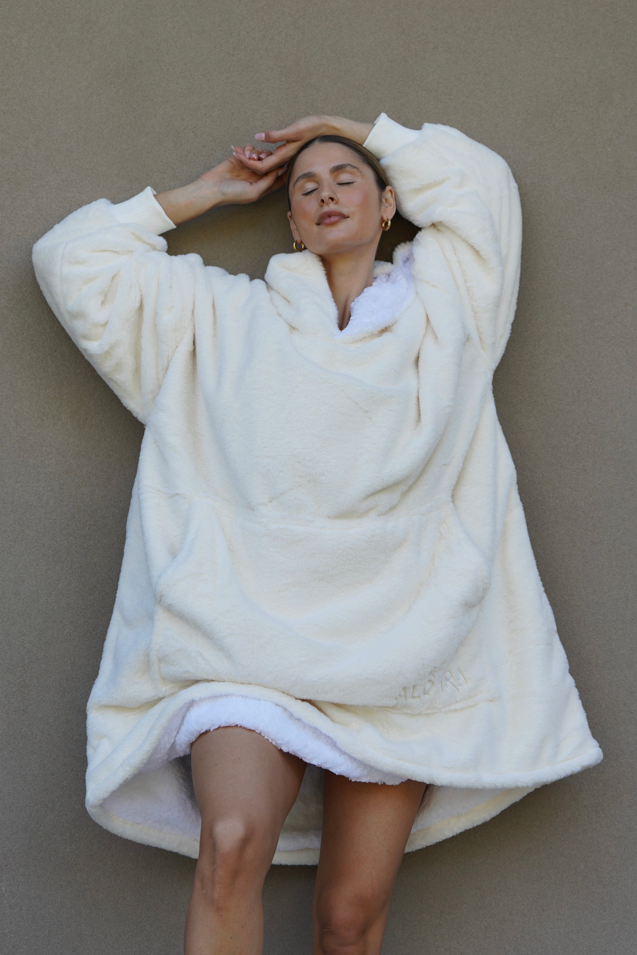 Blanket Hoodie Marshmallow