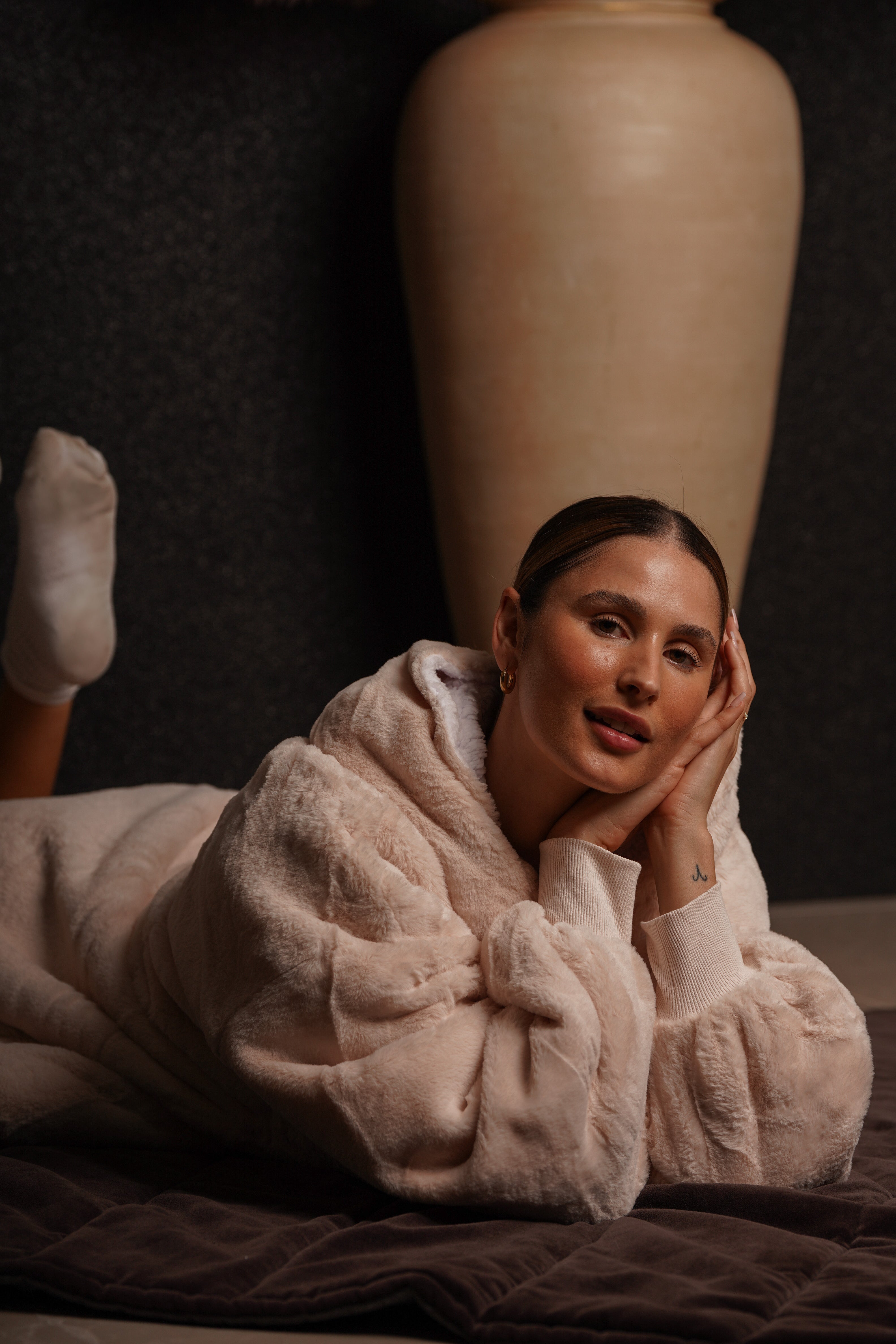 Blanket Hoodie Buttercream