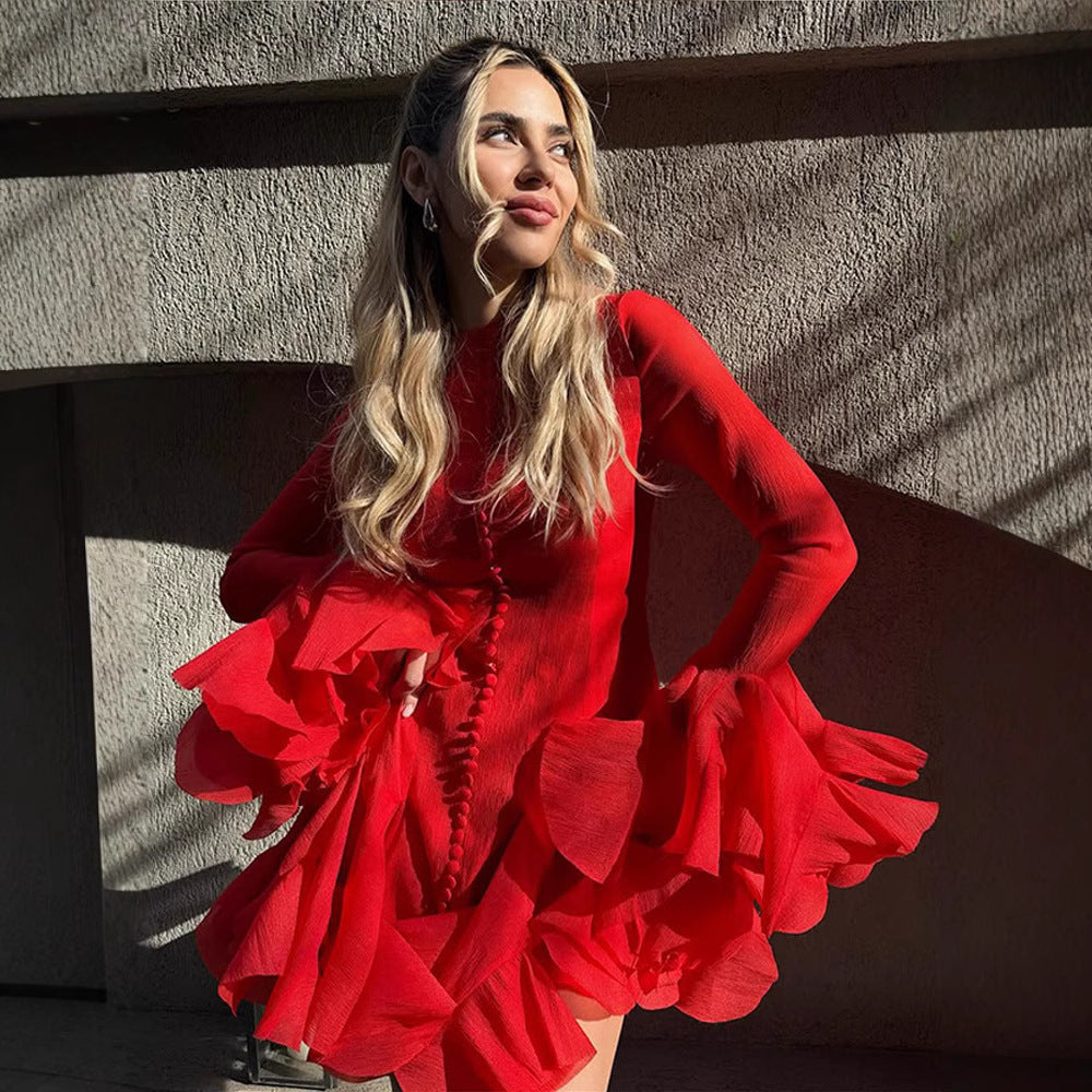 Vada | Blush Mini Dress