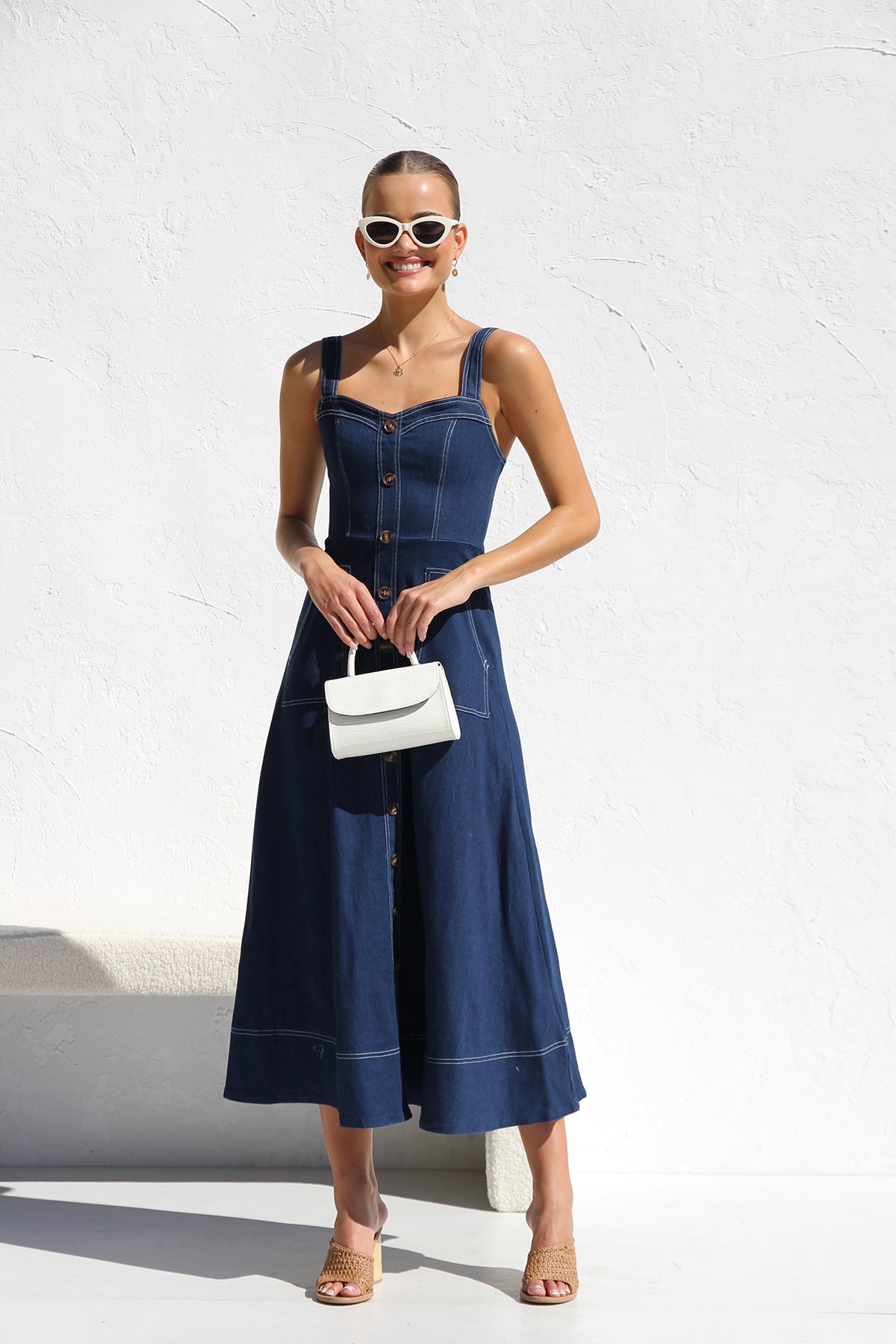 Danielle Dress – Indigo Denim