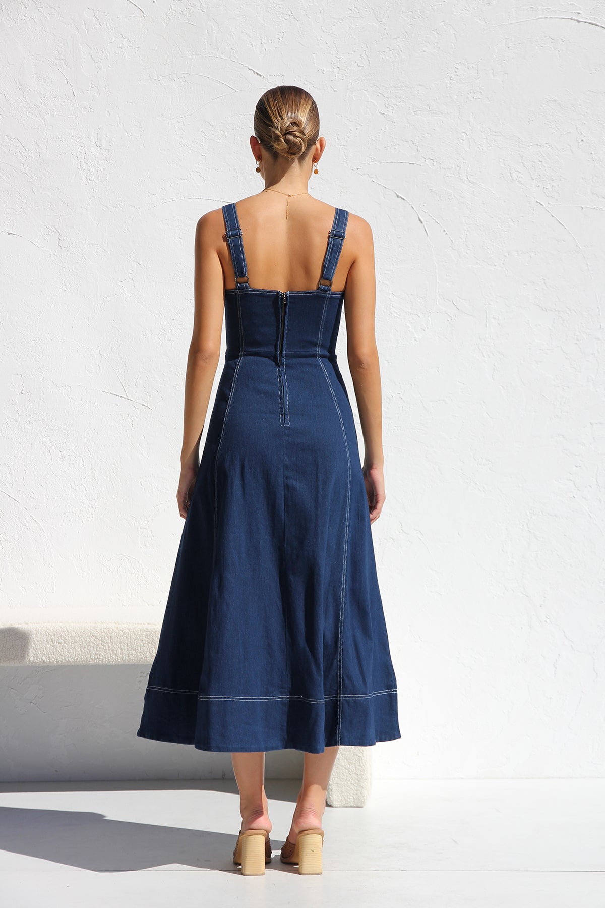 Danielle Dress – Indigo Denim