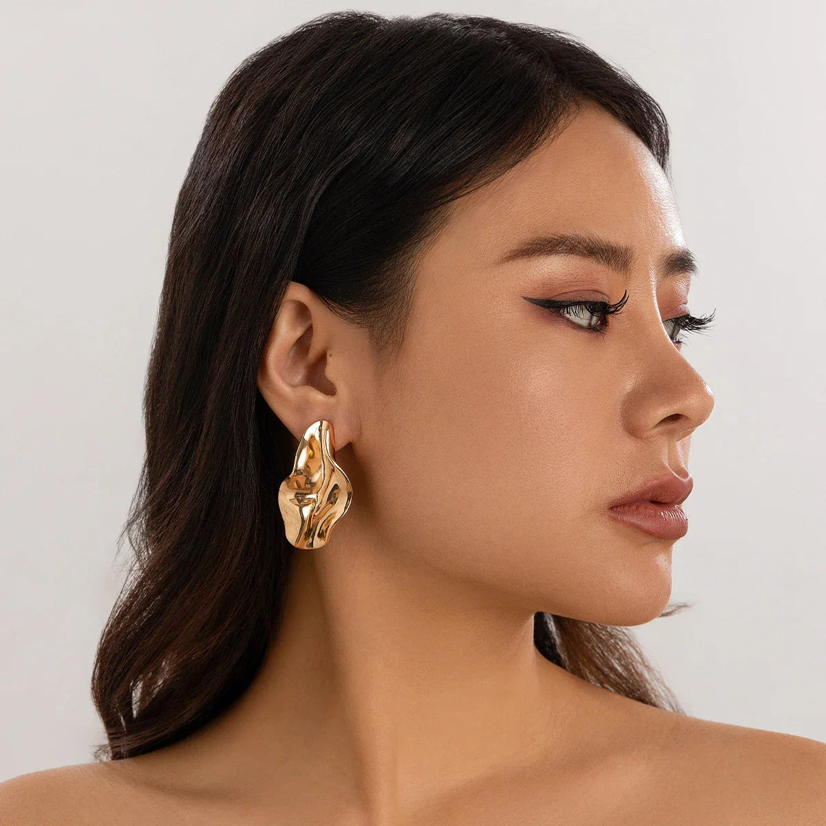 Molten Shine Earring