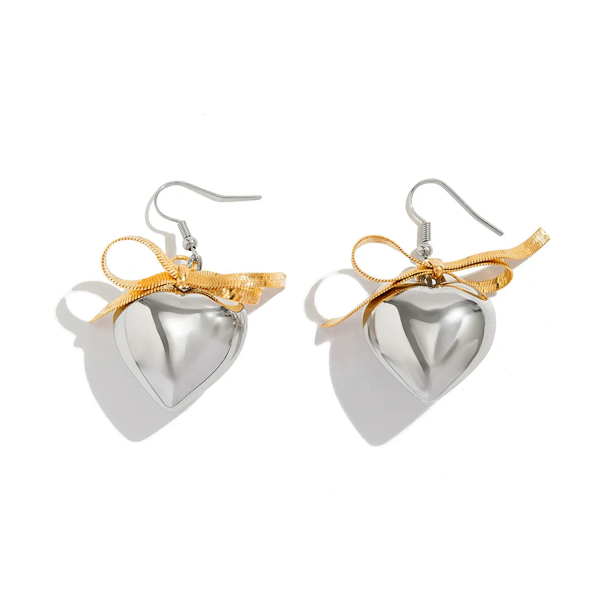 Retro Heart Earrings