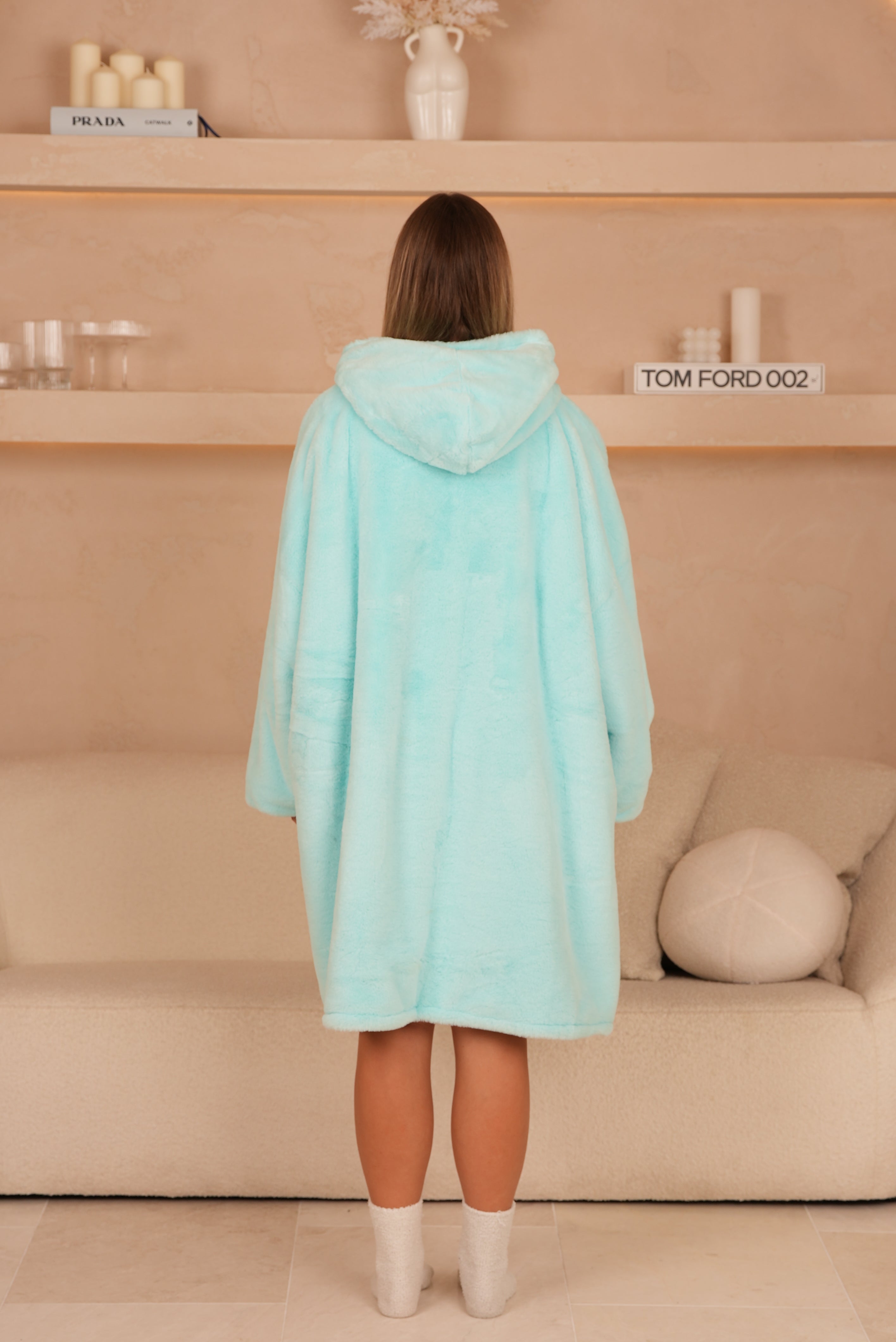 Blanket Hoodie Bubbles