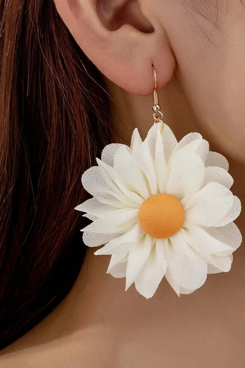 Boho Flower Earrings