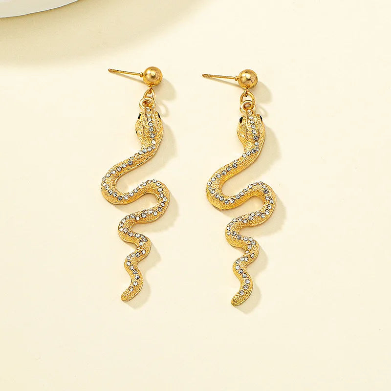 Golden Starfish Drop Earrings