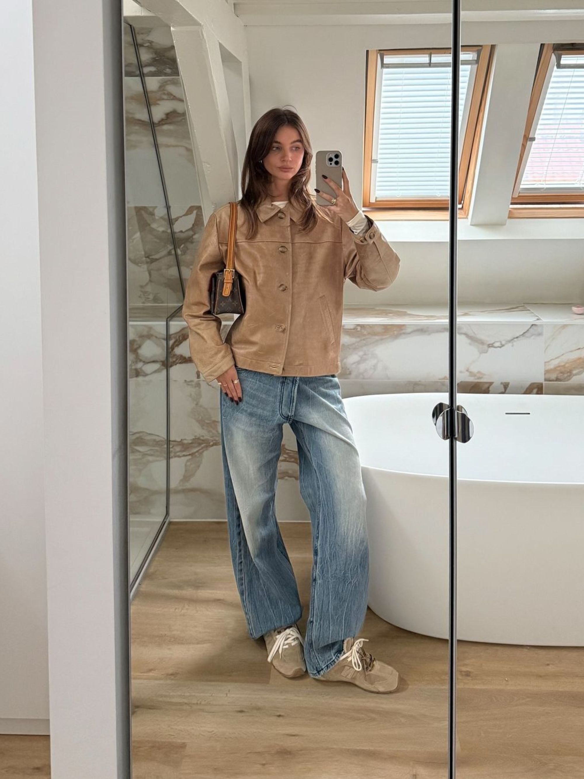 Criss Cross Jeans Washed Blue