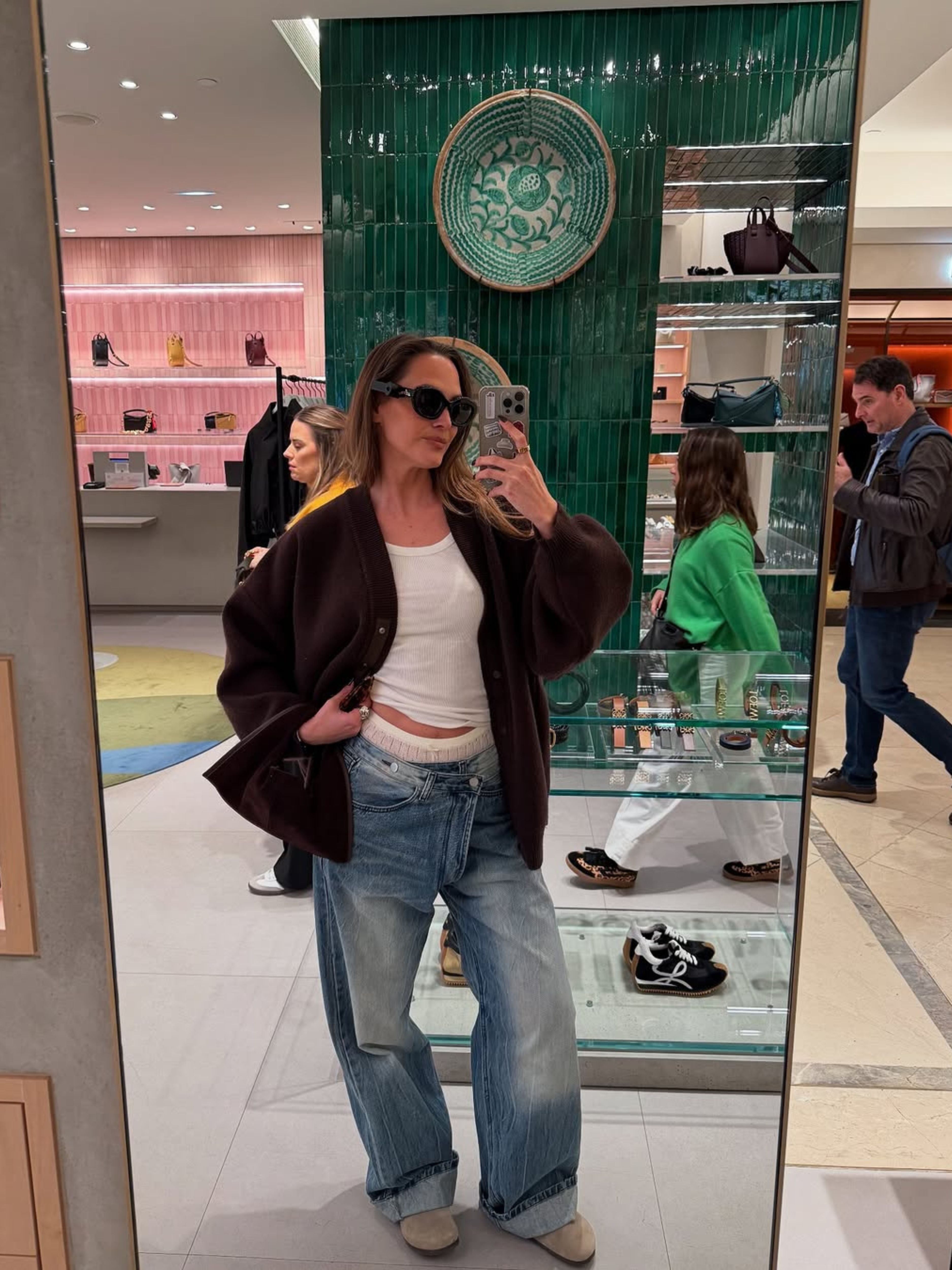 Criss Cross Jeans Washed Blue