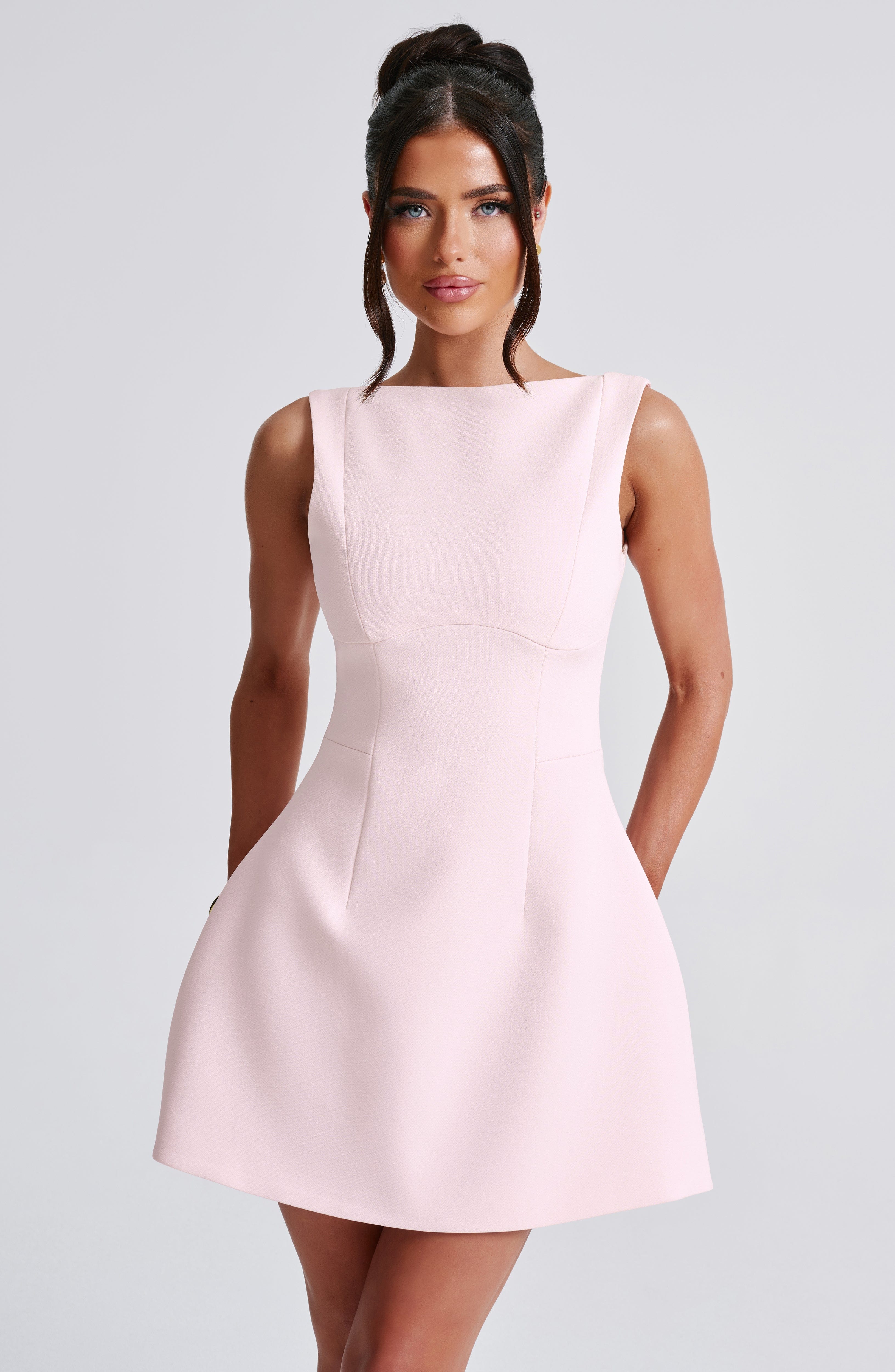 Alana Mini Dress - Blush