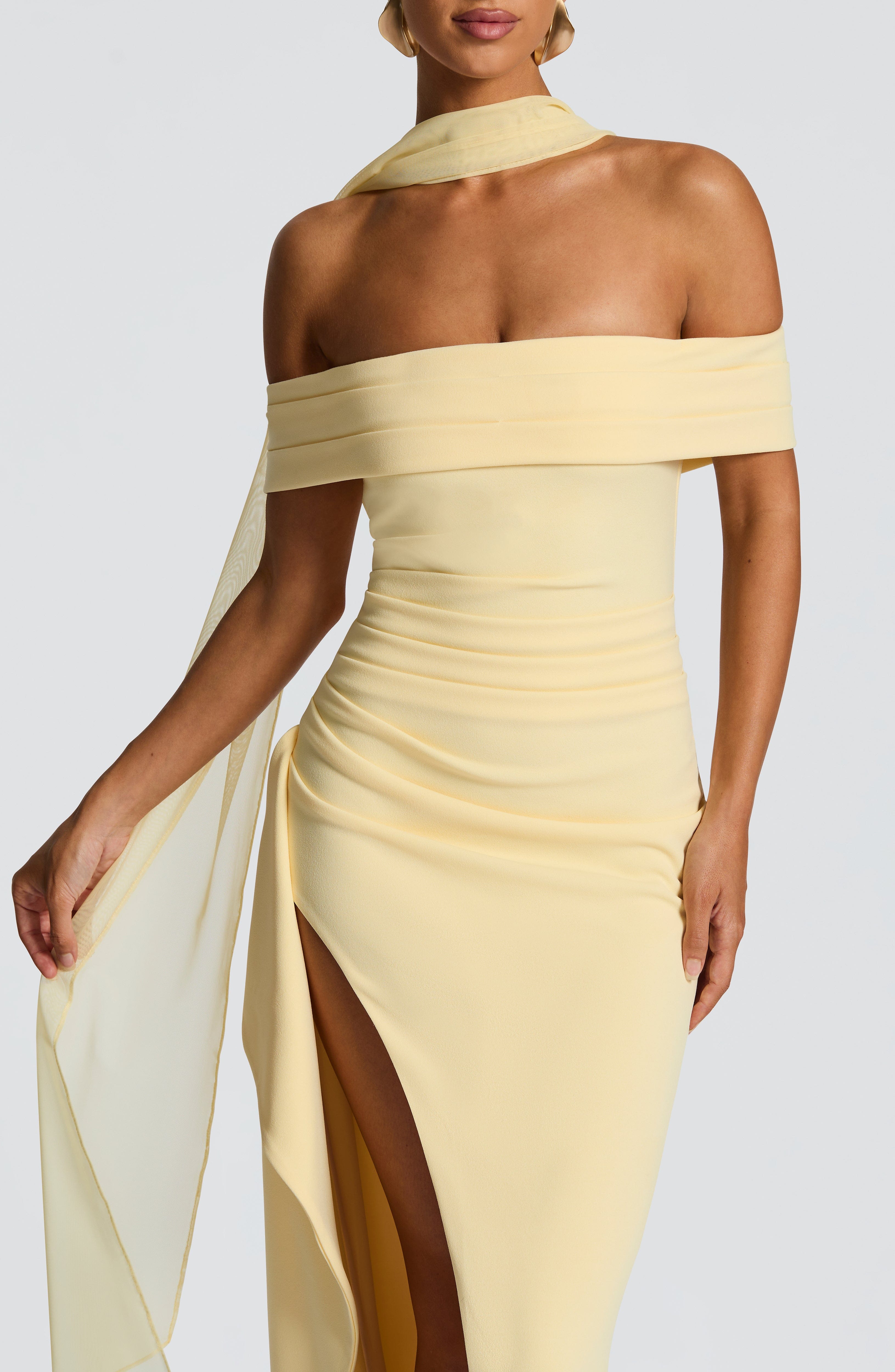 Joyce Maxi Dress - Lemon