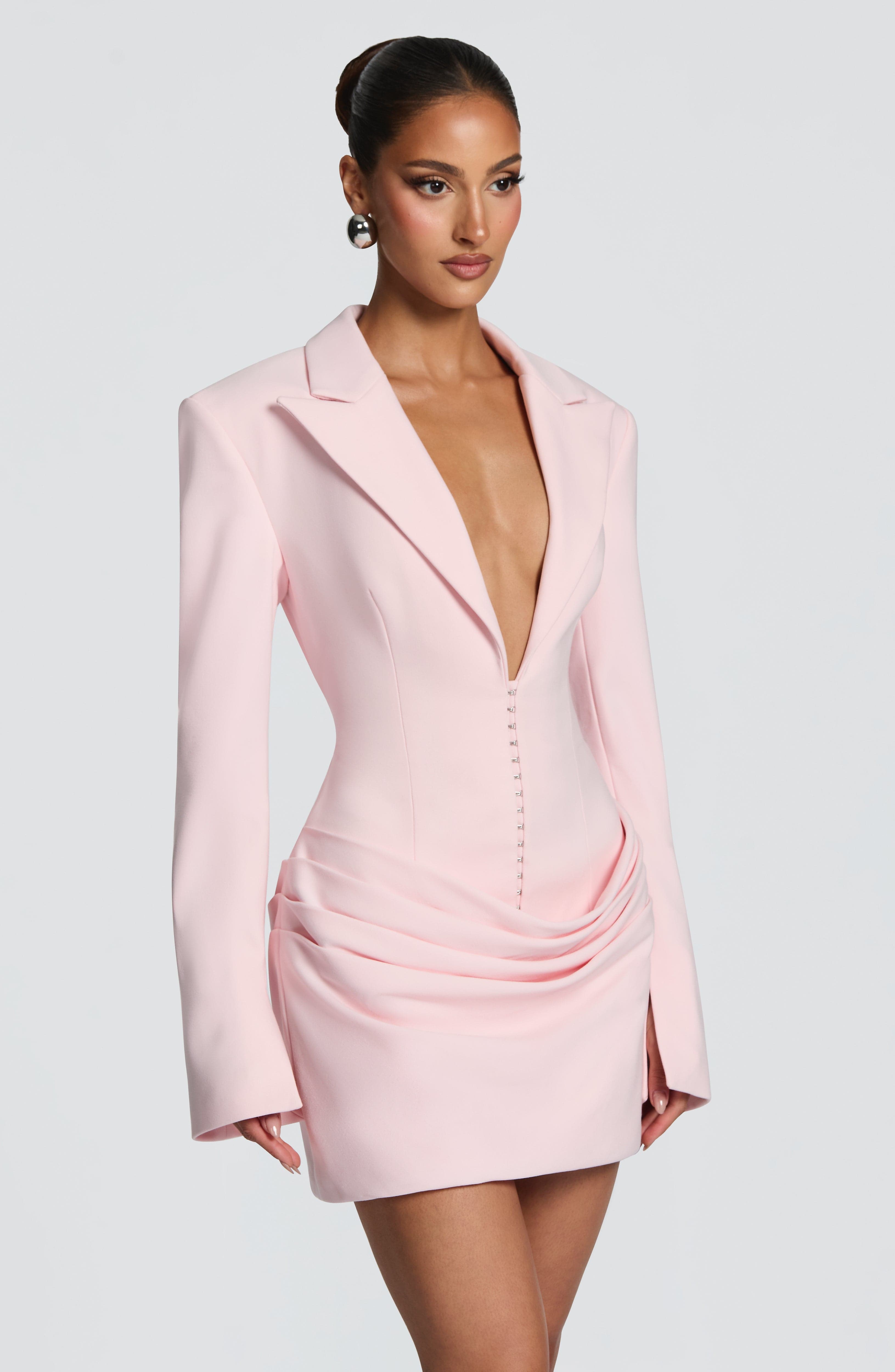 Susie Mini Dress - Blush