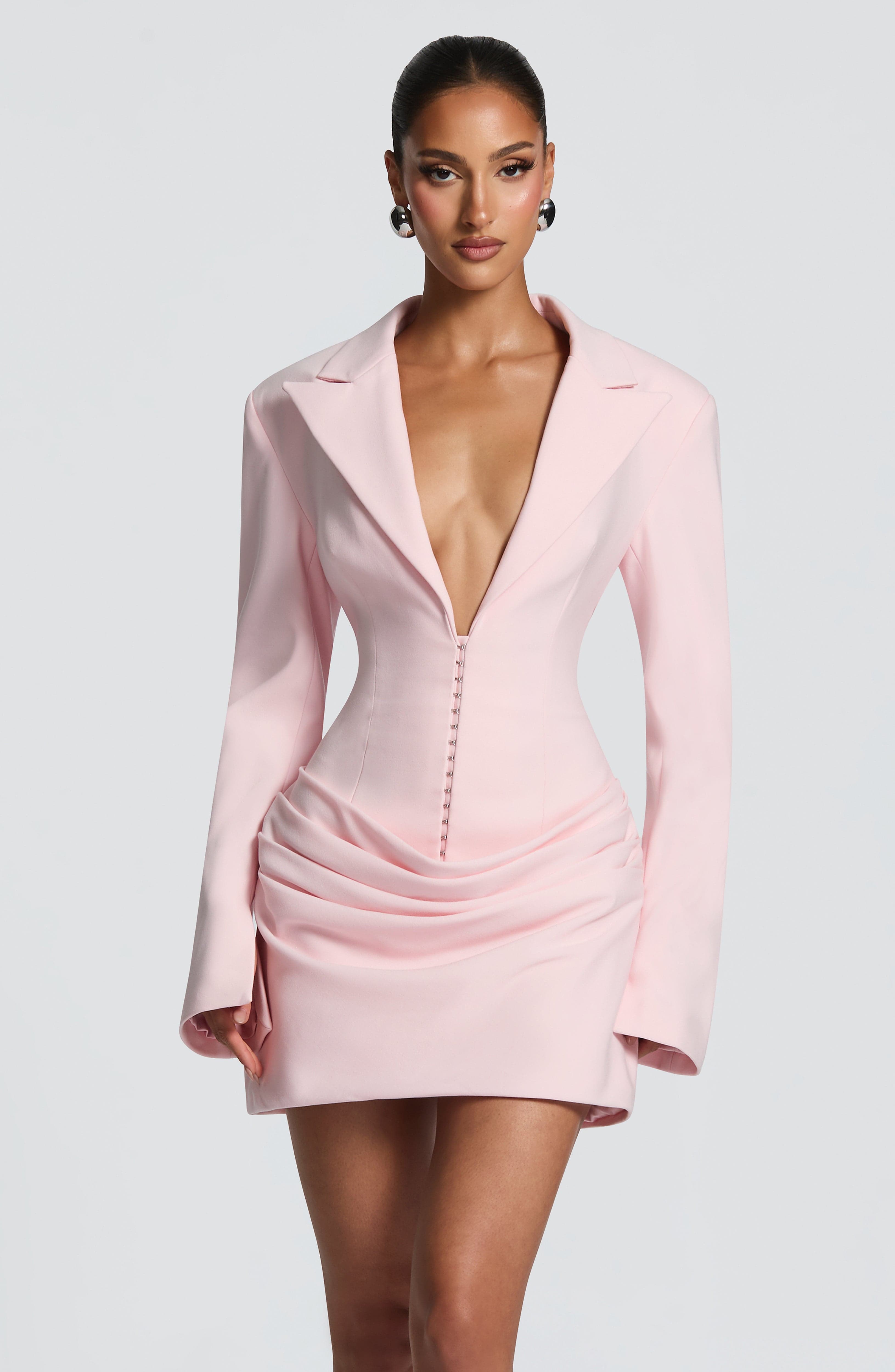 Susie Mini Dress - Blush