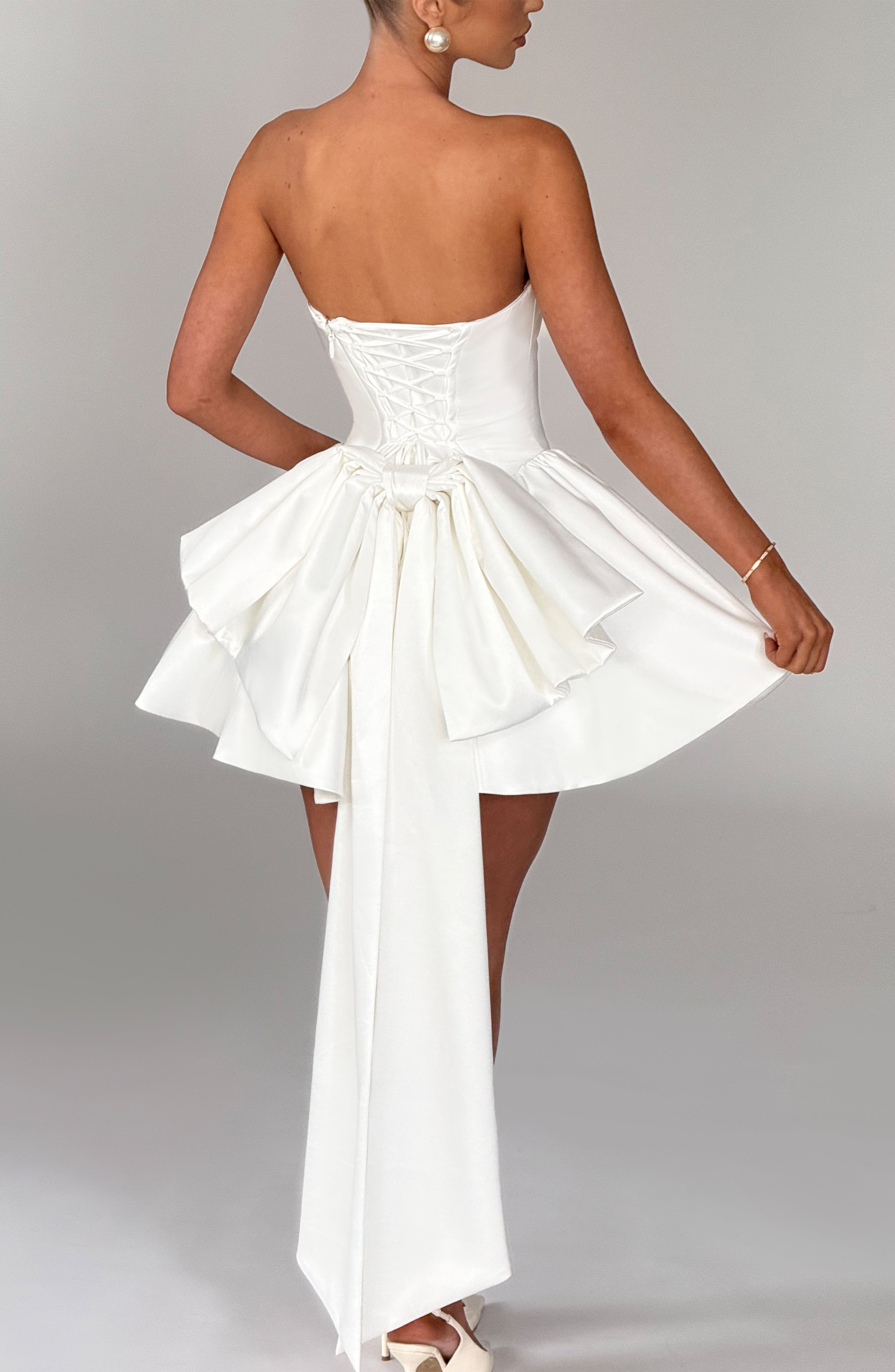 Trinity Mini Dress - Ivory