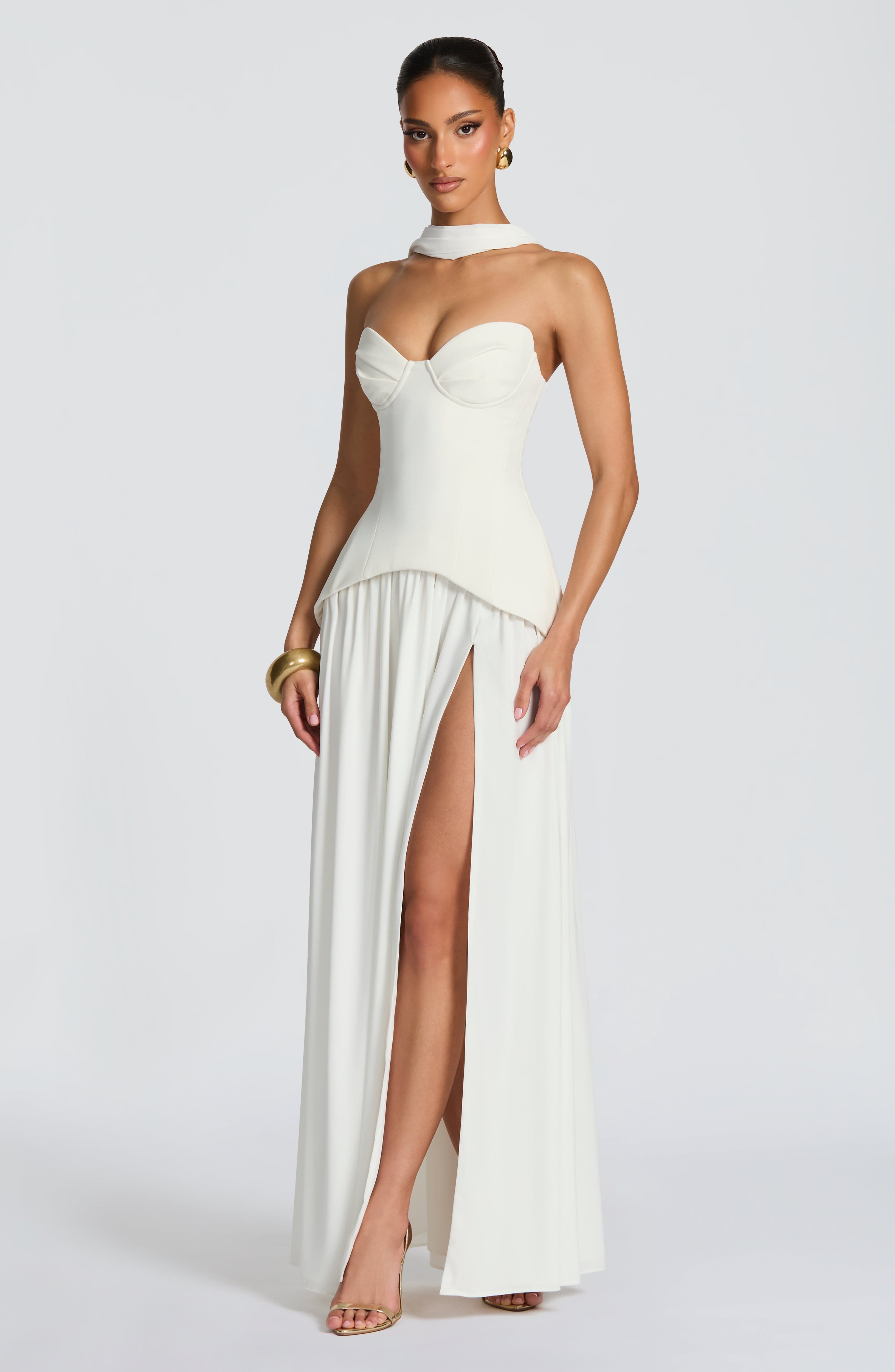 Vietta Maxi Dress - Ivory