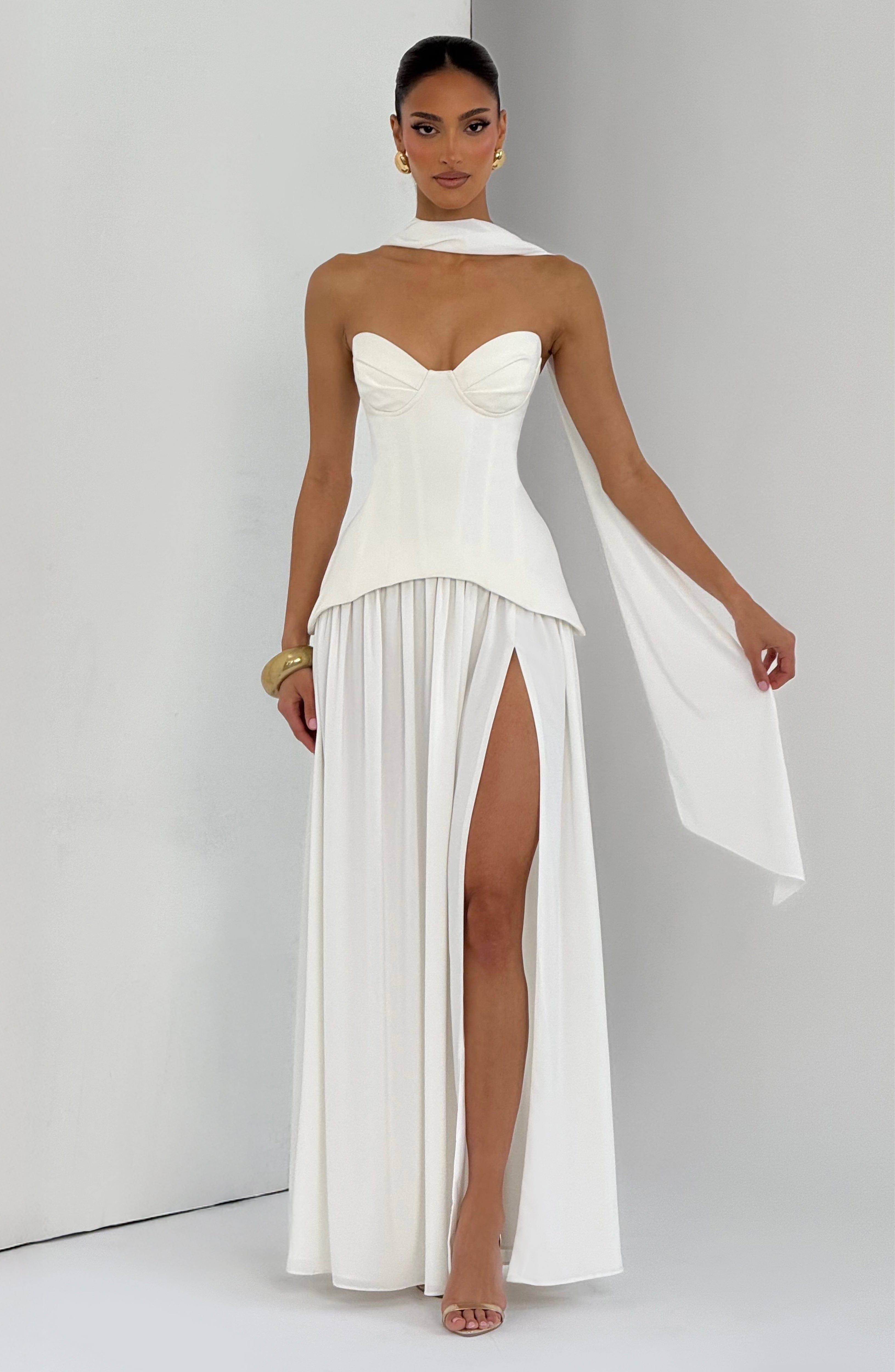 Vietta Maxi Dress - Ivory