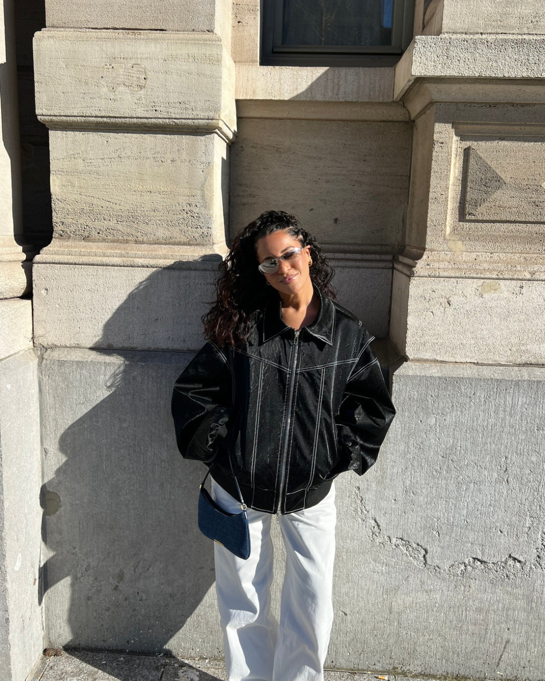 Oversized Contrast Jacket