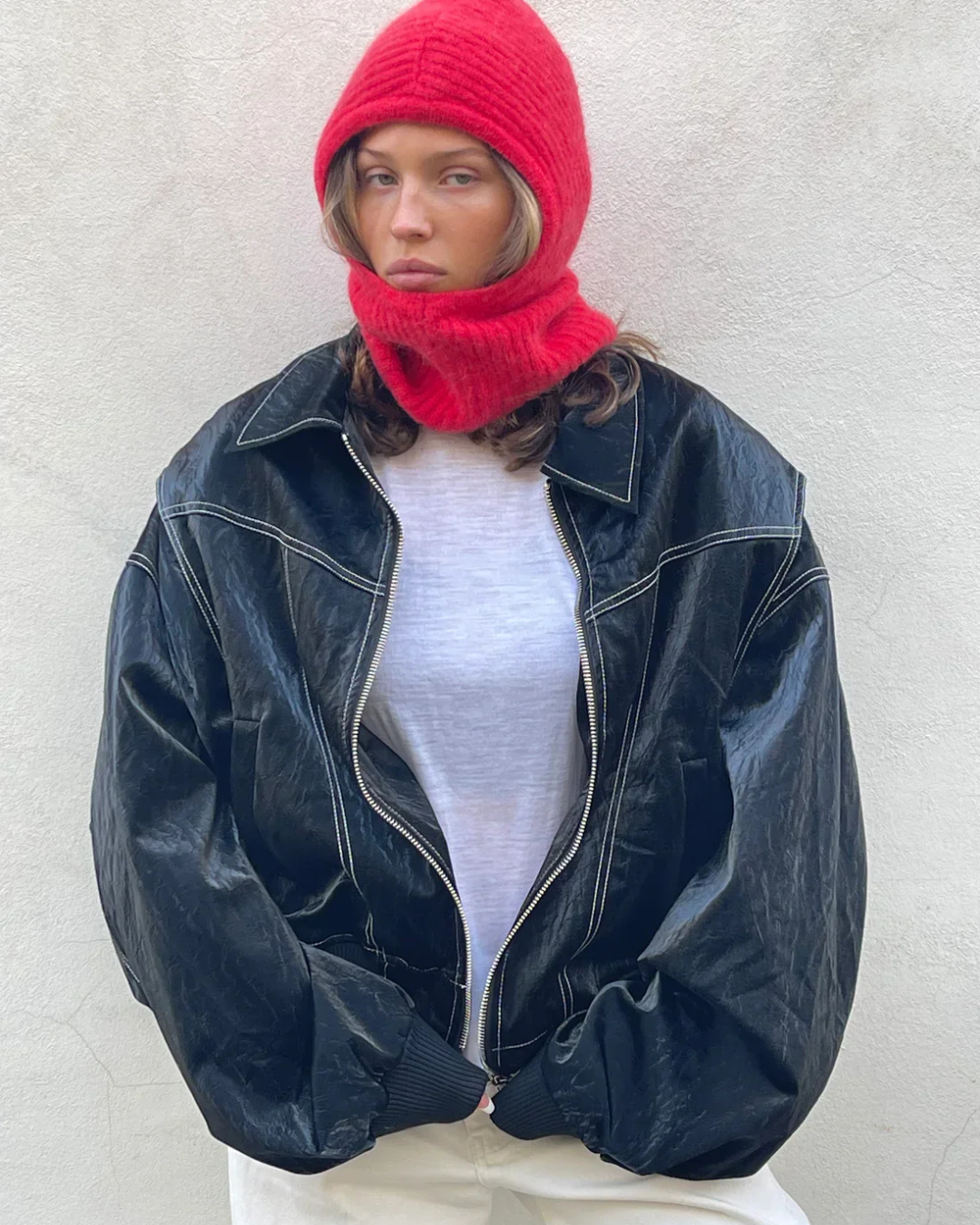 Oversized Contrast Jacket