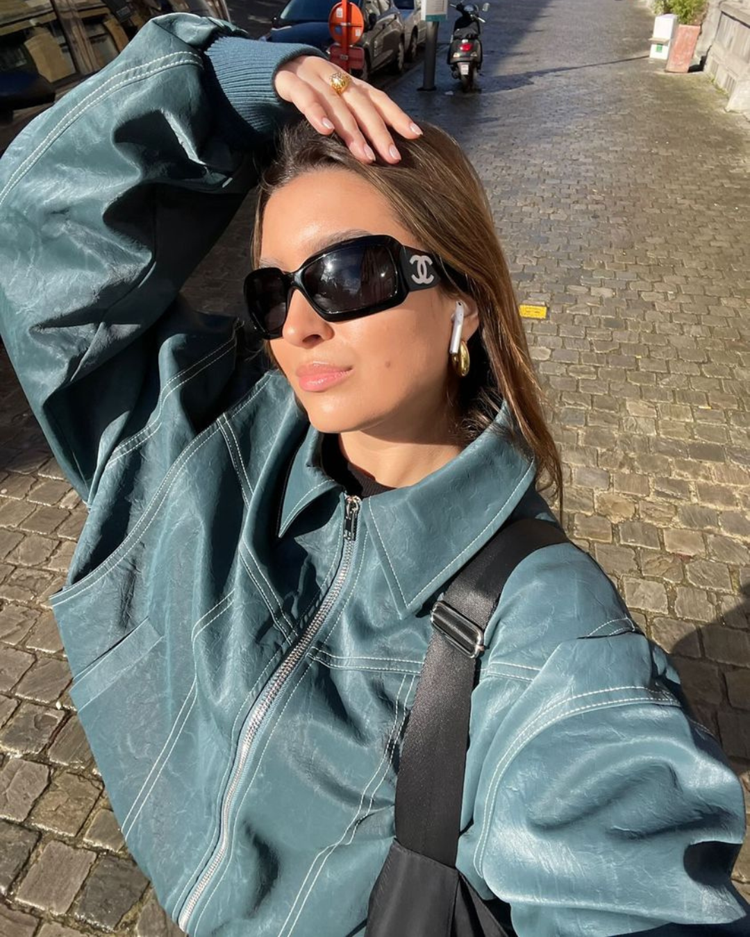 Oversized Contrast Jacket