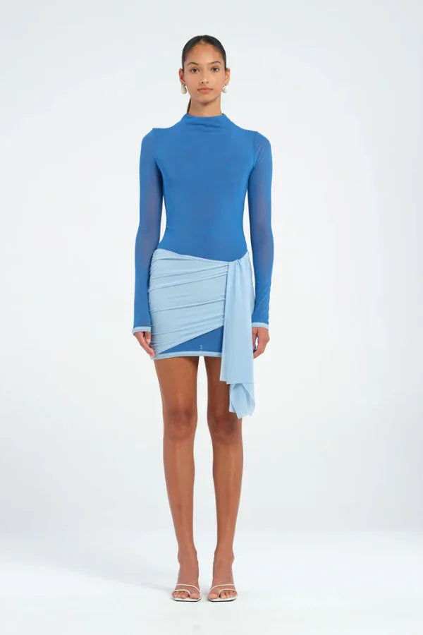 Kingsley Mini Dress Blue