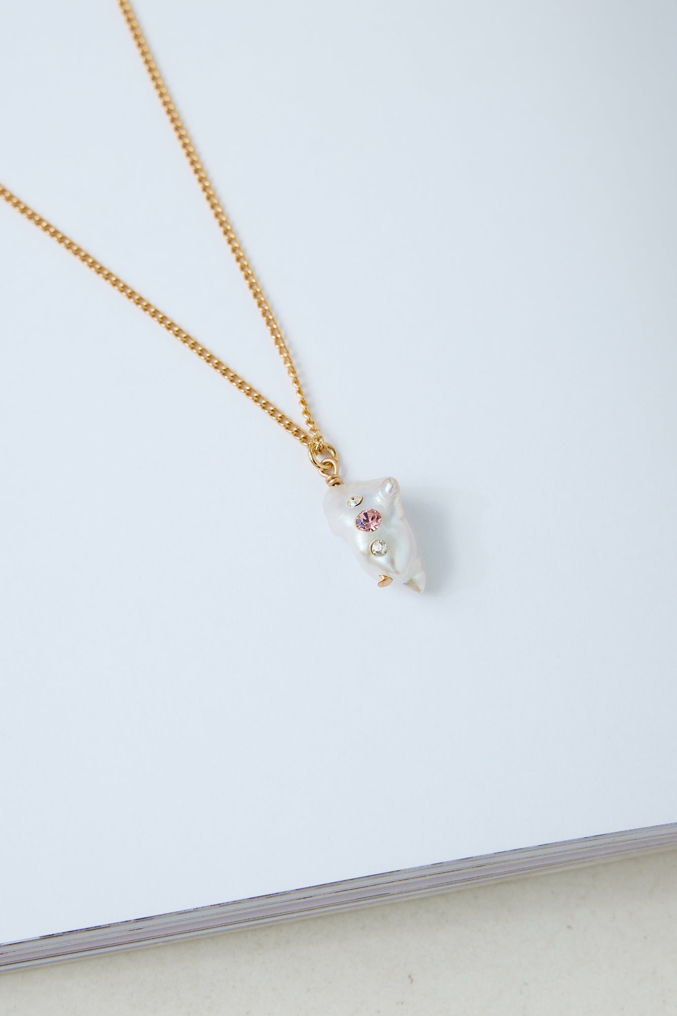 18k Gold Plated Daniella Necklace Gold