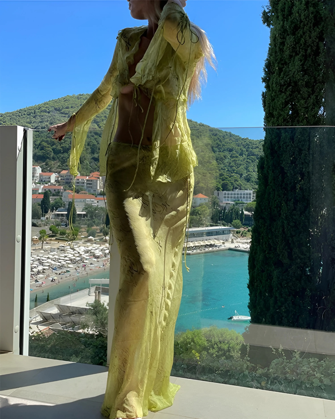 Annabelle | Flowing Maxi Skirt Set