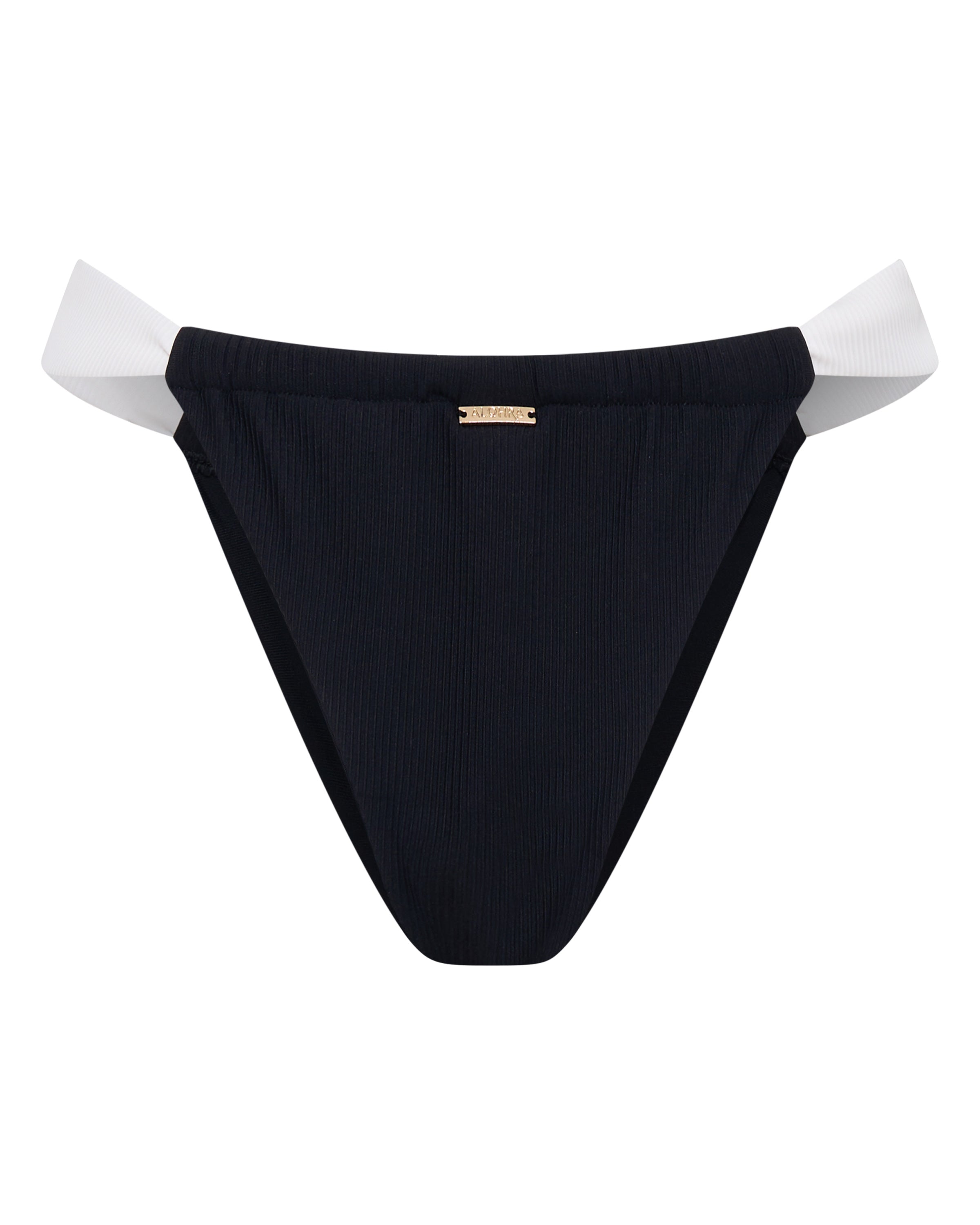 Frankie Midnight Ribbed Bottoms