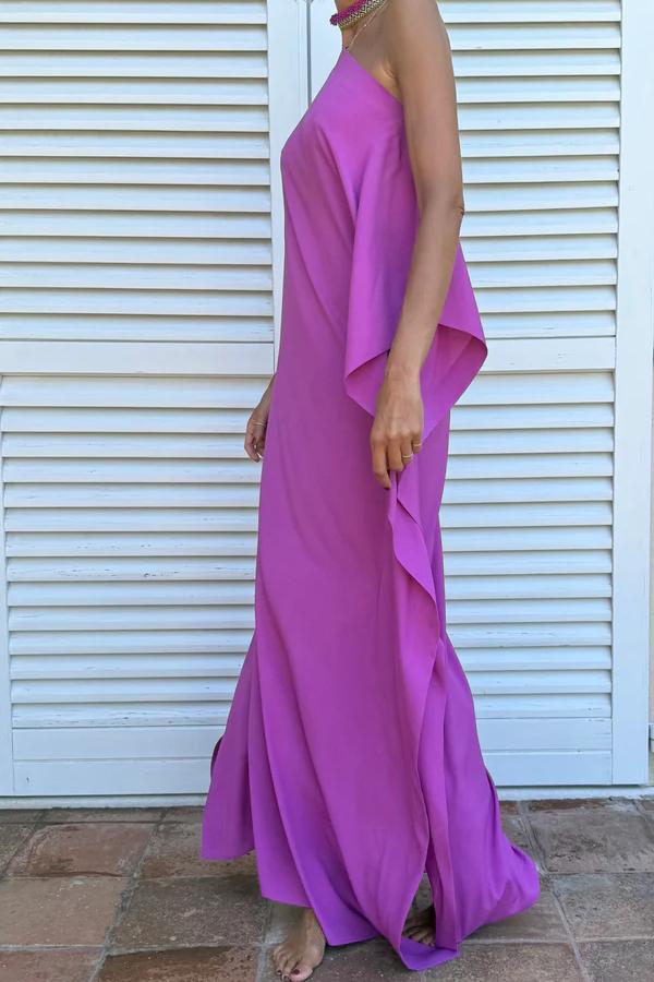 Flowing Asymmetric Caftan