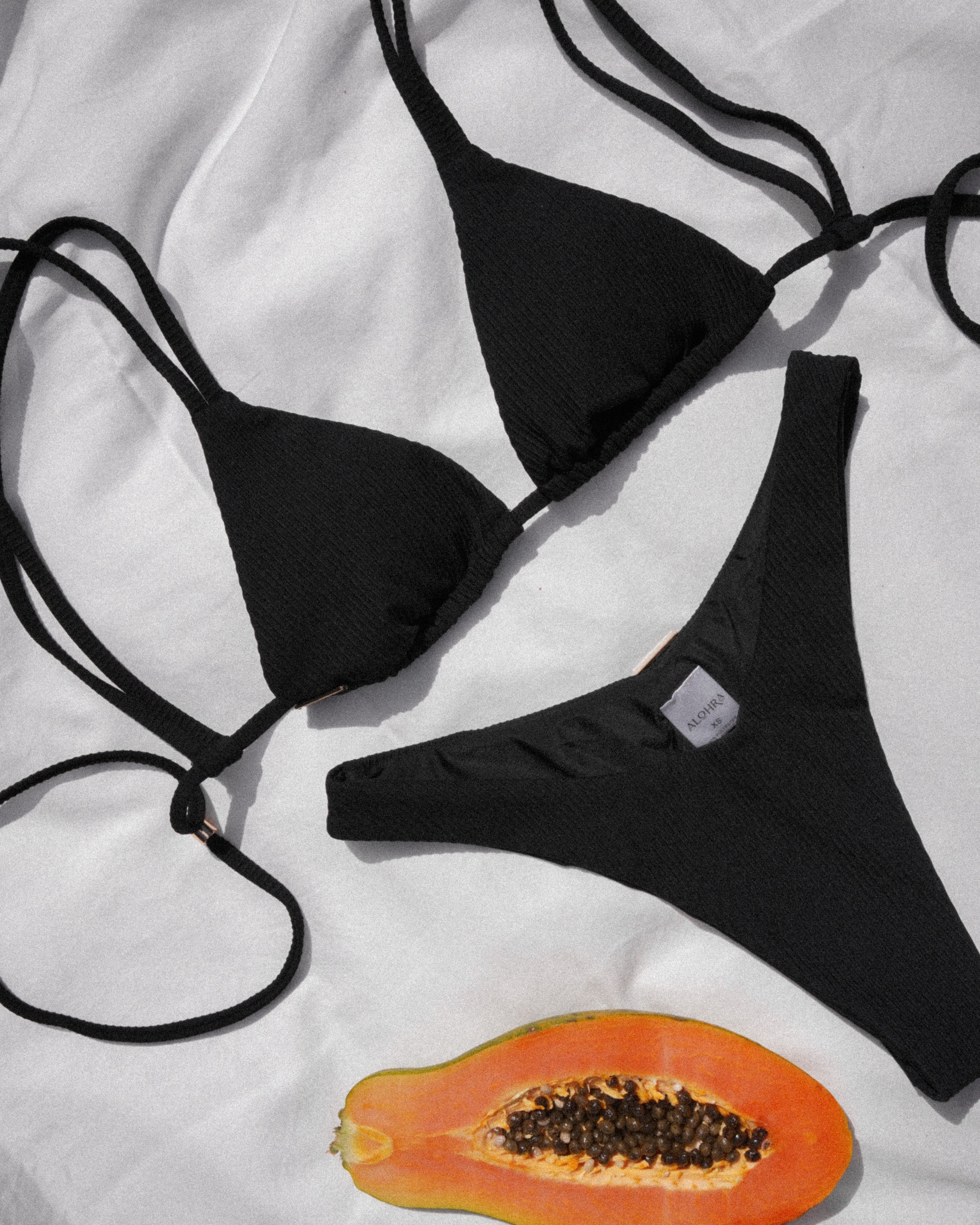 Ivy Midnight Ribbed Bottom