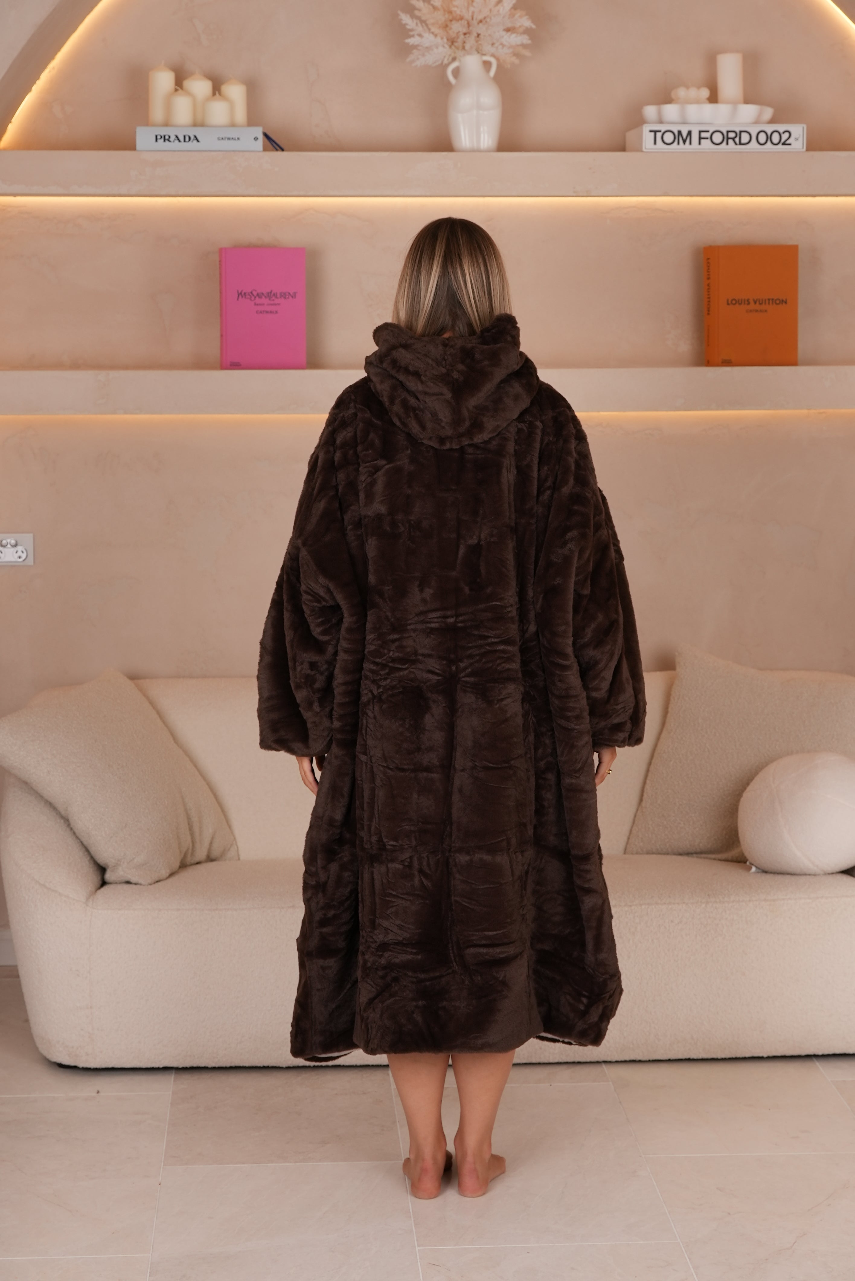 Blanket Hoodie Long Coco
