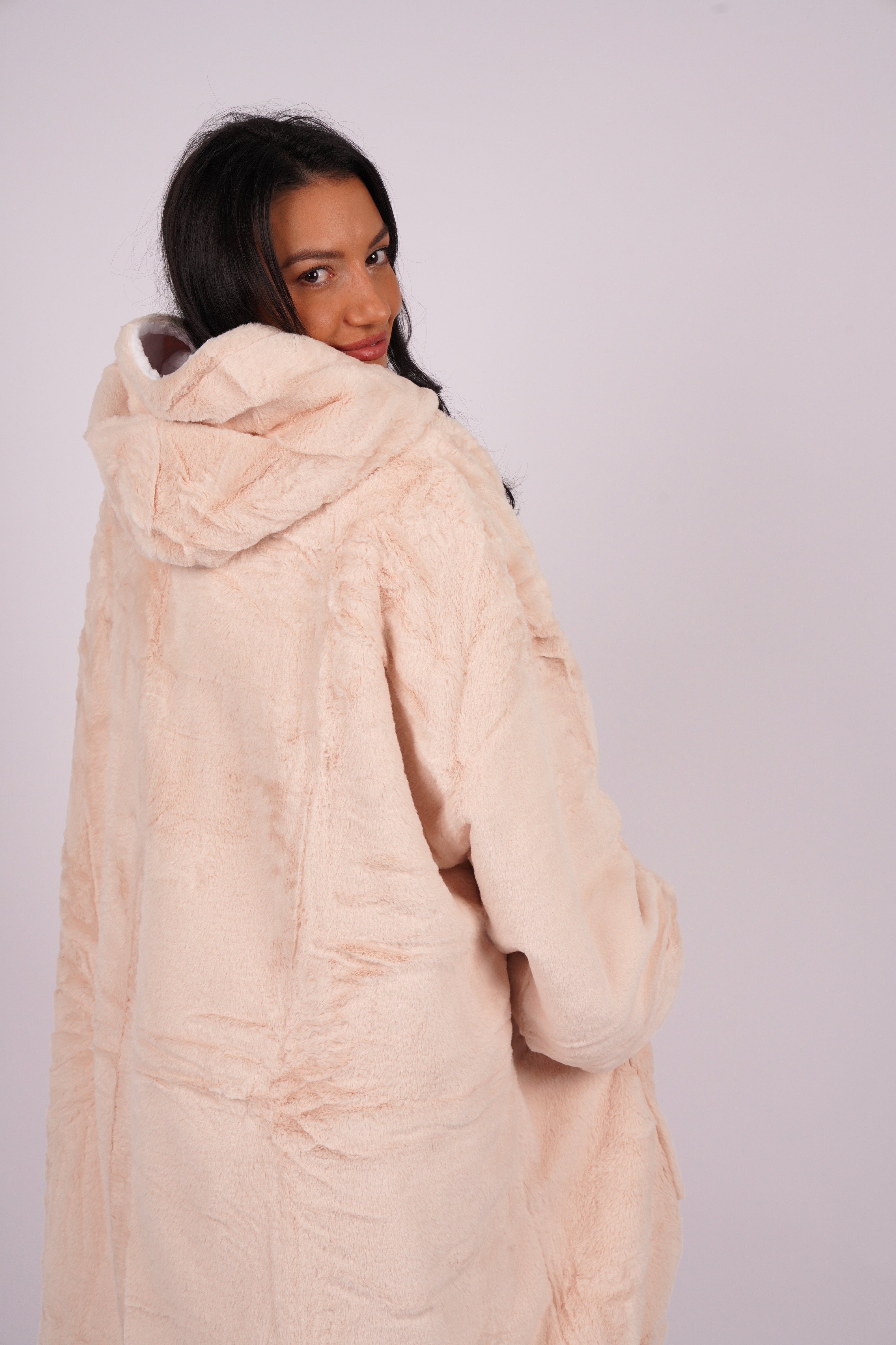 Blanket Hoodie Buttercream