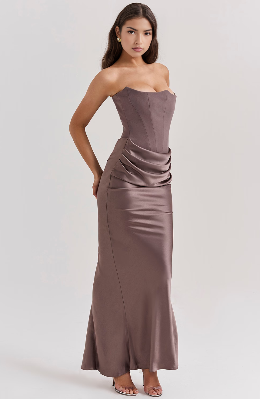 Tessa | Strapless Maxi Dress