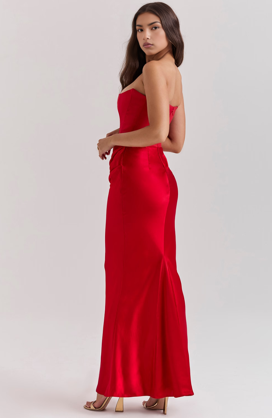Tessa | Strapless Maxi Dress
