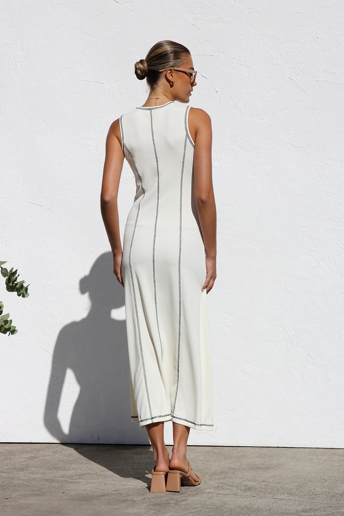 Ariana Maxi Dress – Cream