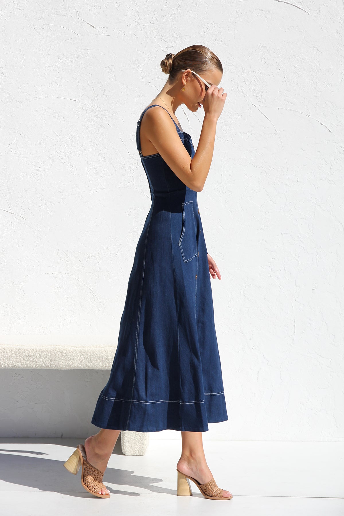 Danielle Dress – Indigo Denim