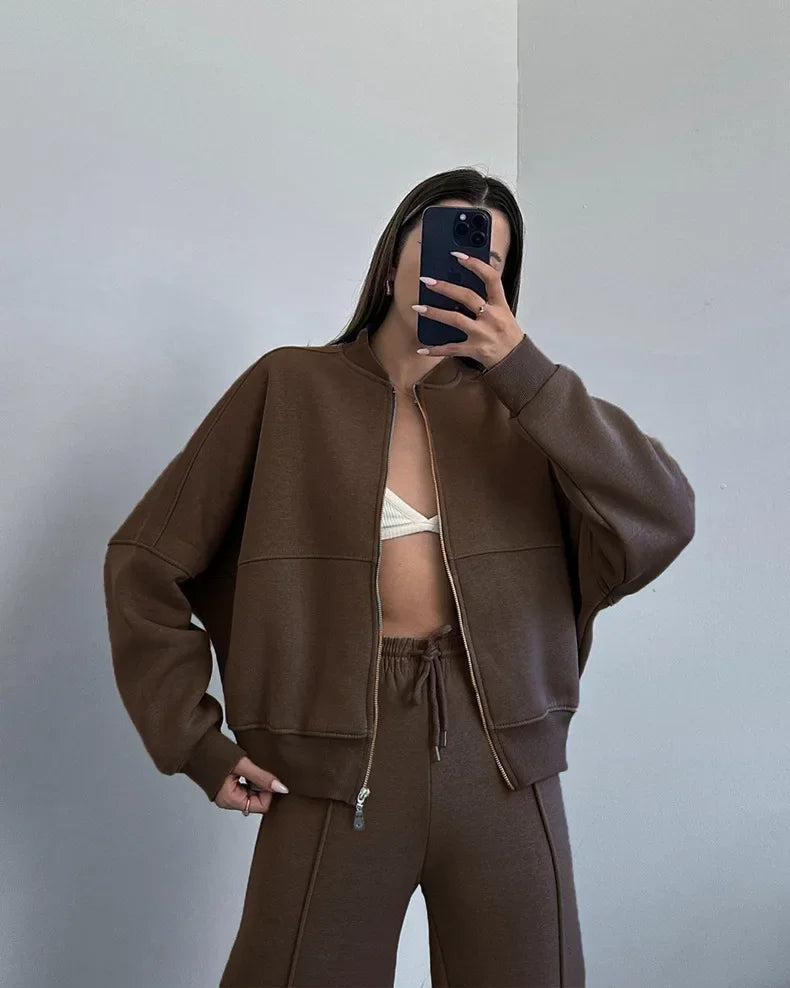 Cozy Oversized Tracksuit