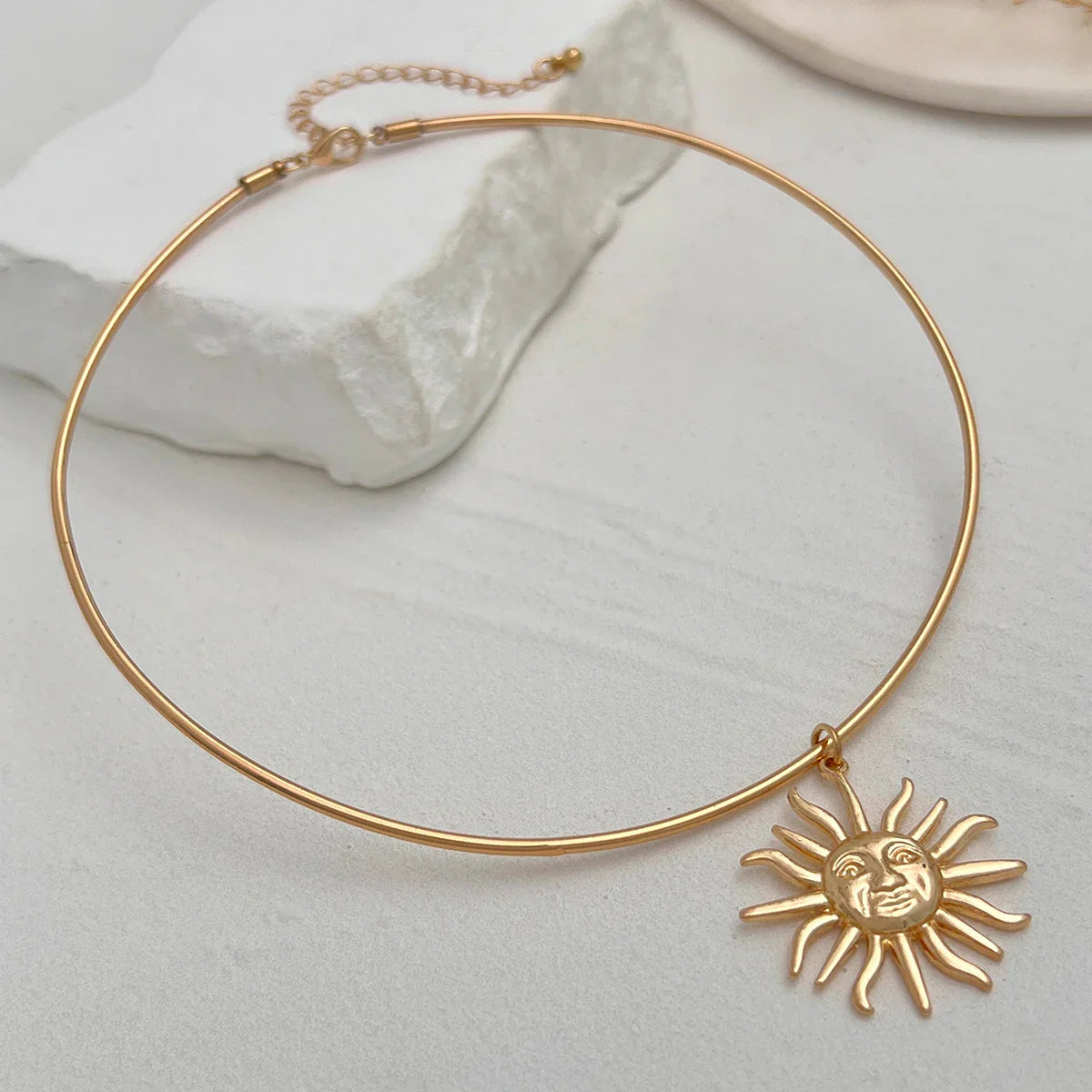 Golden Sunburst Necklace