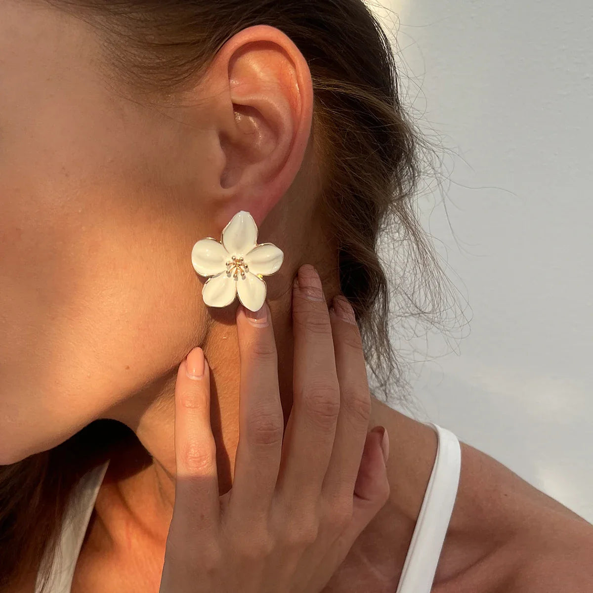 Daisy Bloom Stud Earrings