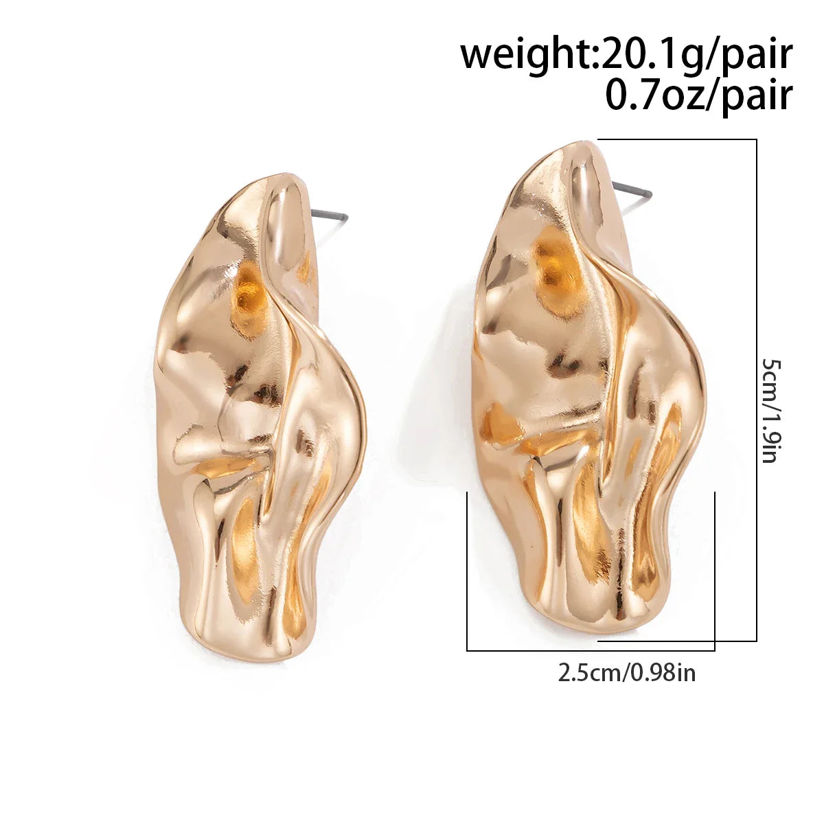 Molten Shine Earring