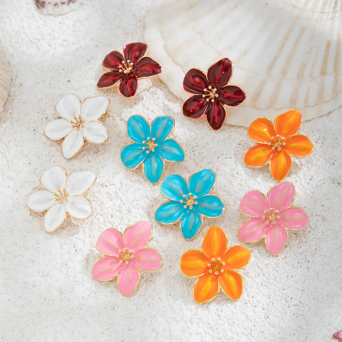 Daisy Bloom Stud Earrings