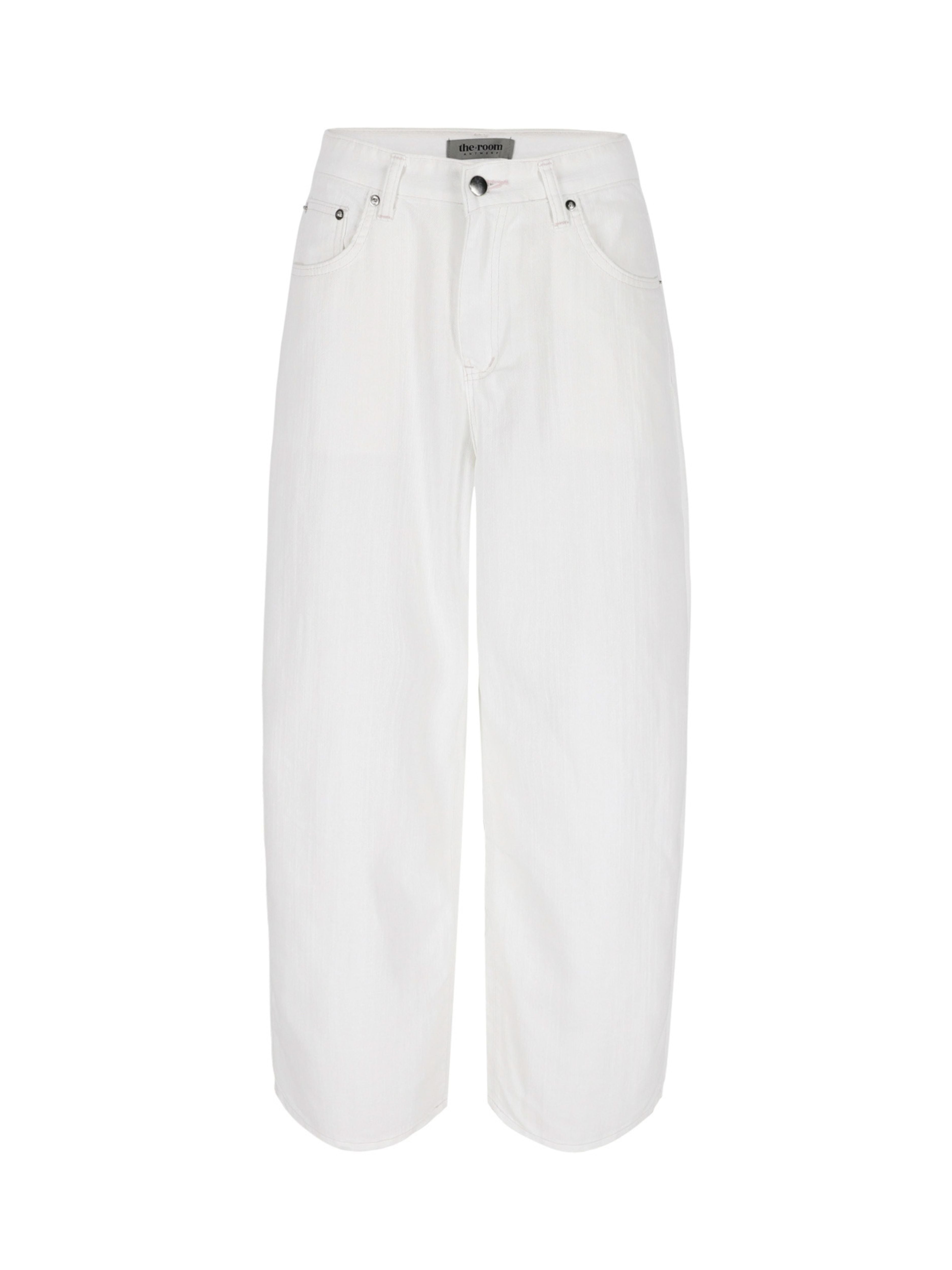 Baggy Wide Leg Pants White