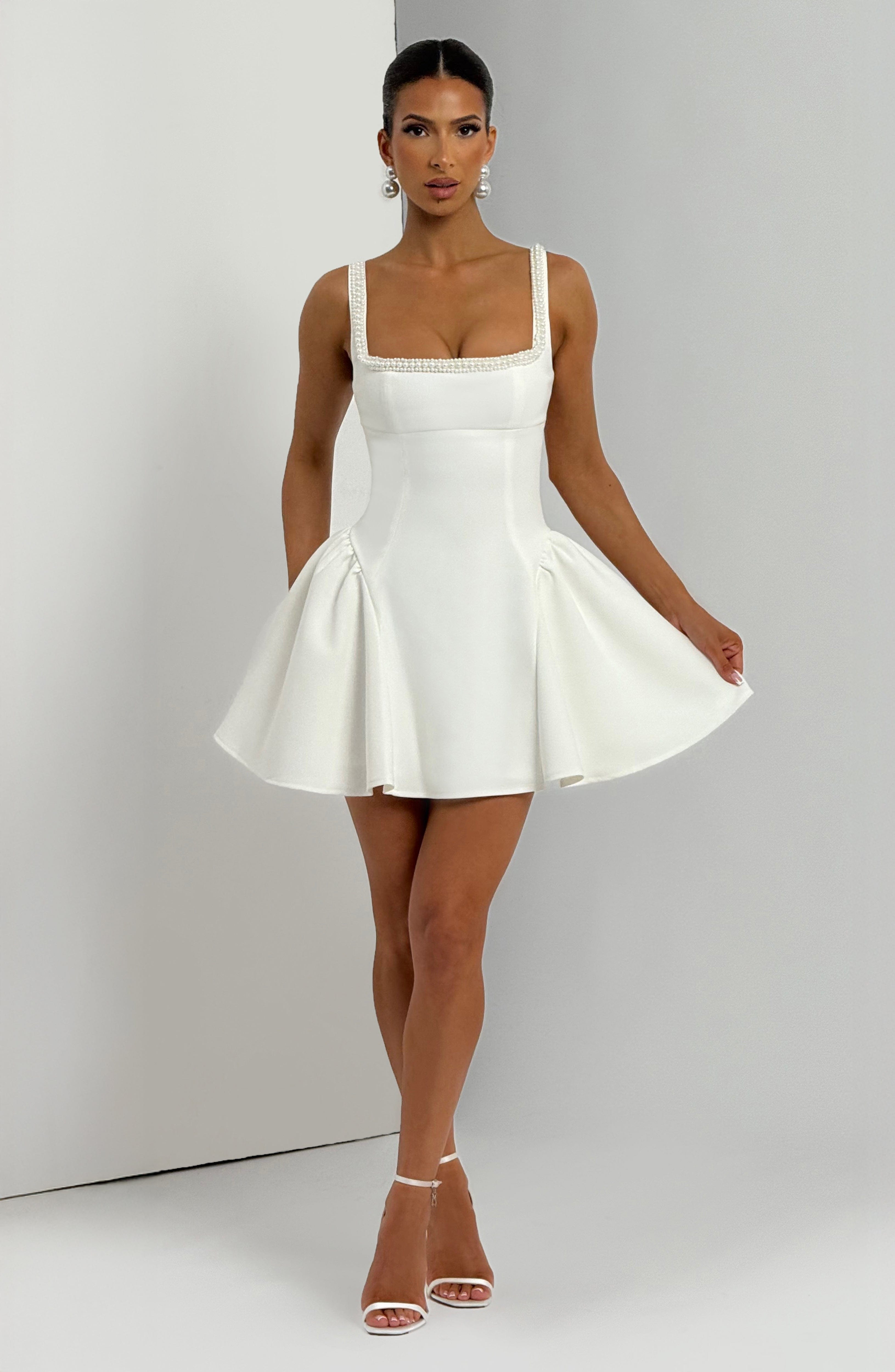 Christie Mini Dress - Ivory