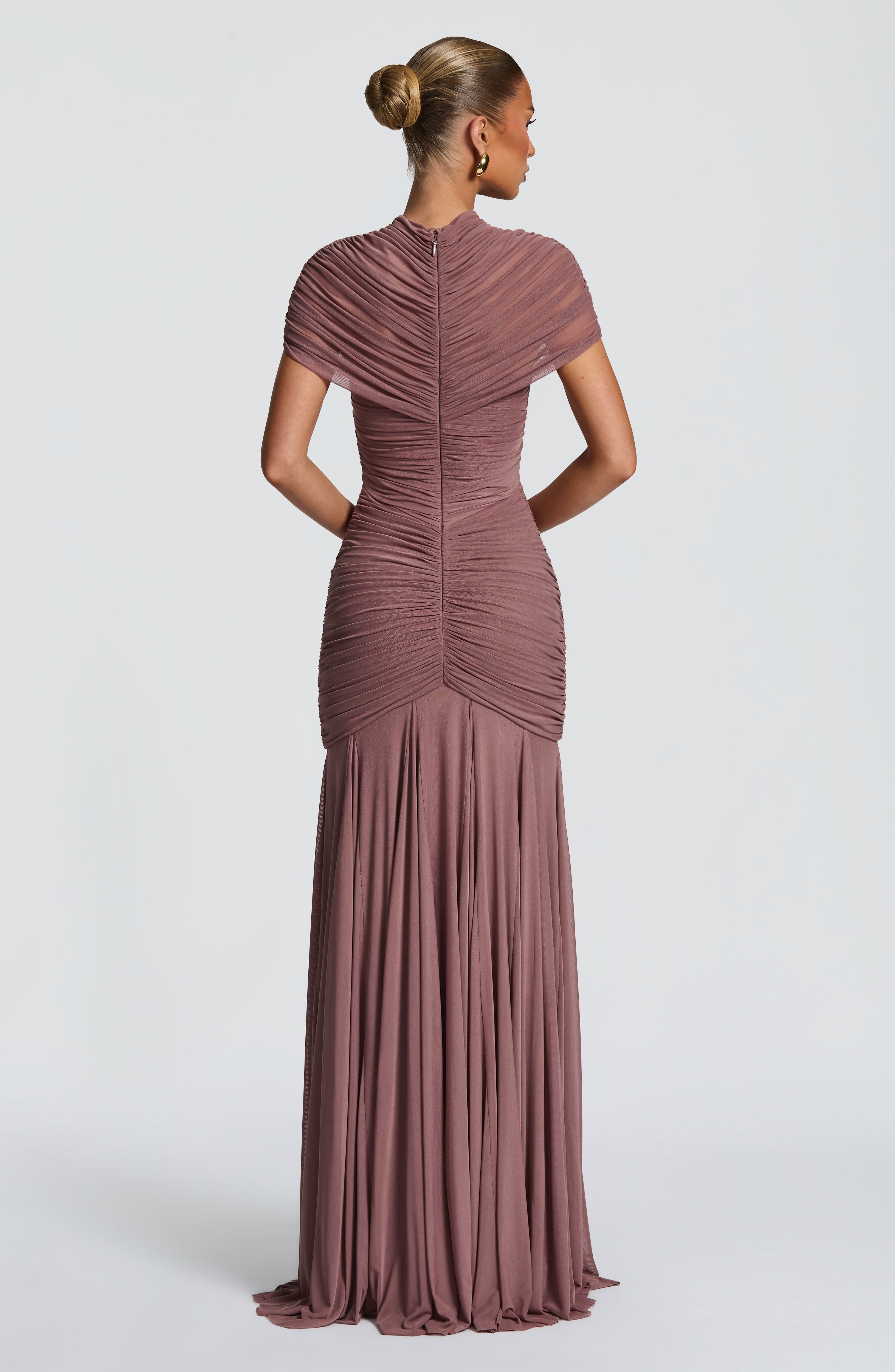 Jaya Maxi Dress - Dusty Rose