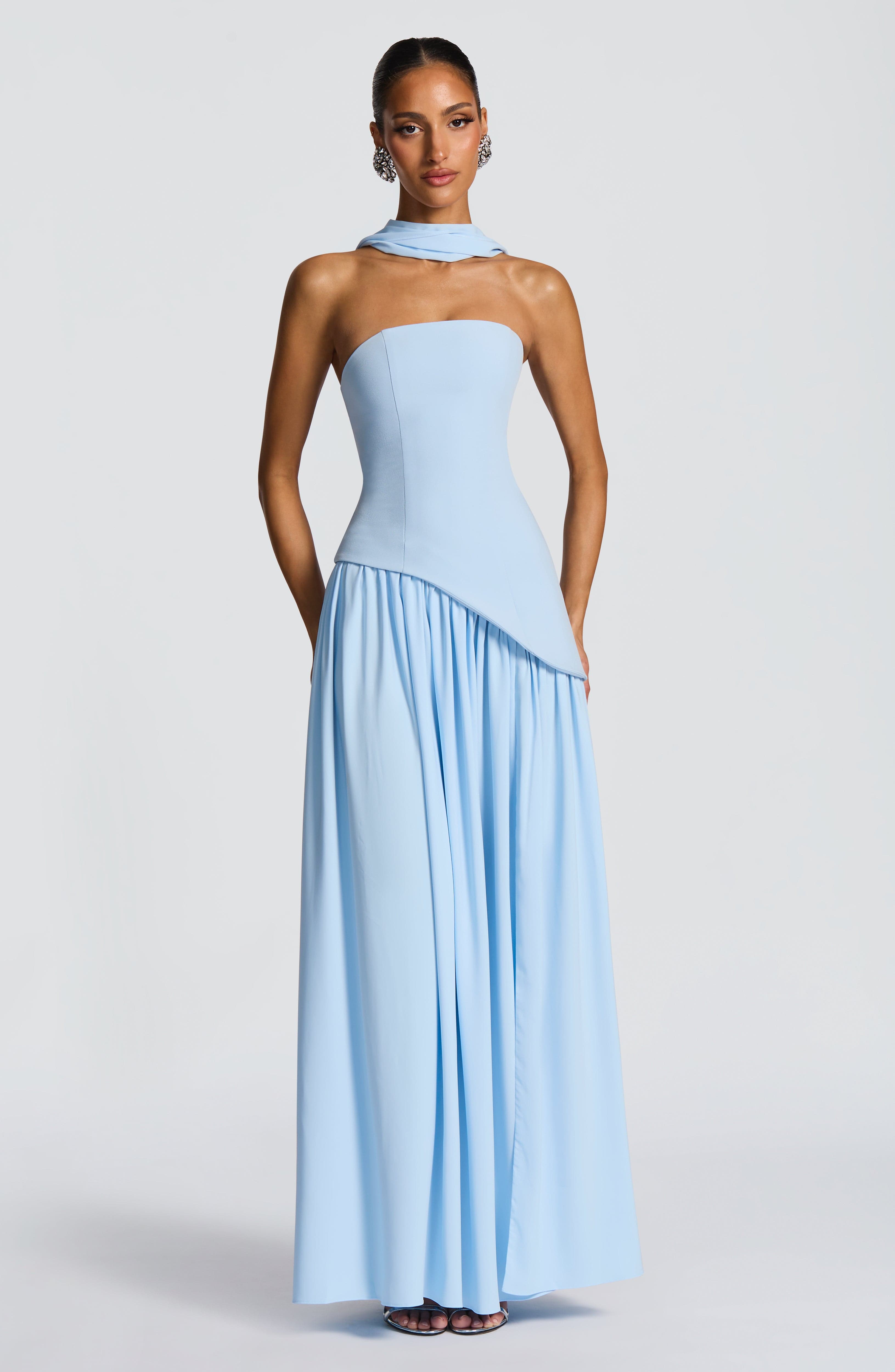 Maliyah Maxi Dress - Baby Blue